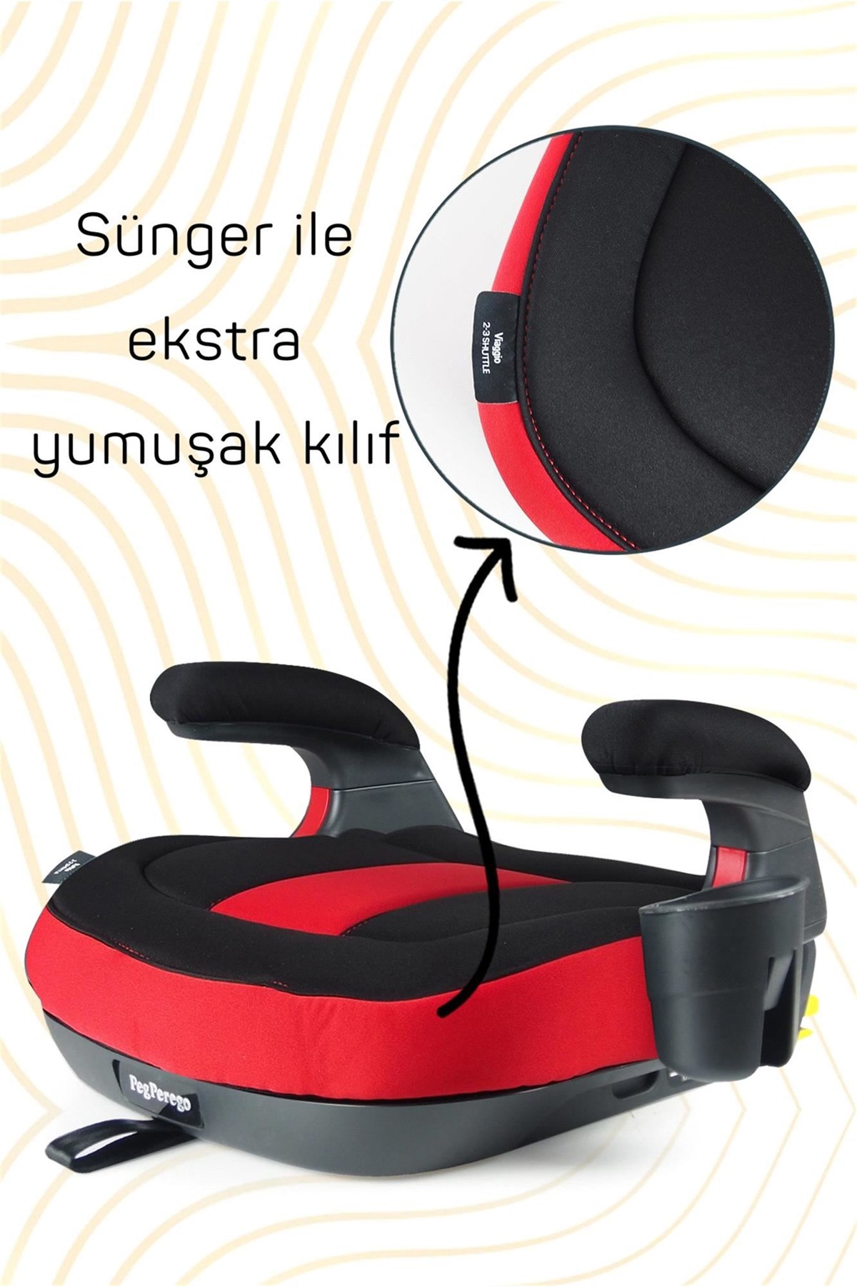 Peg Perego Viaggio Via Shuttle Grup 2-3 (15-36 Kg) Monza