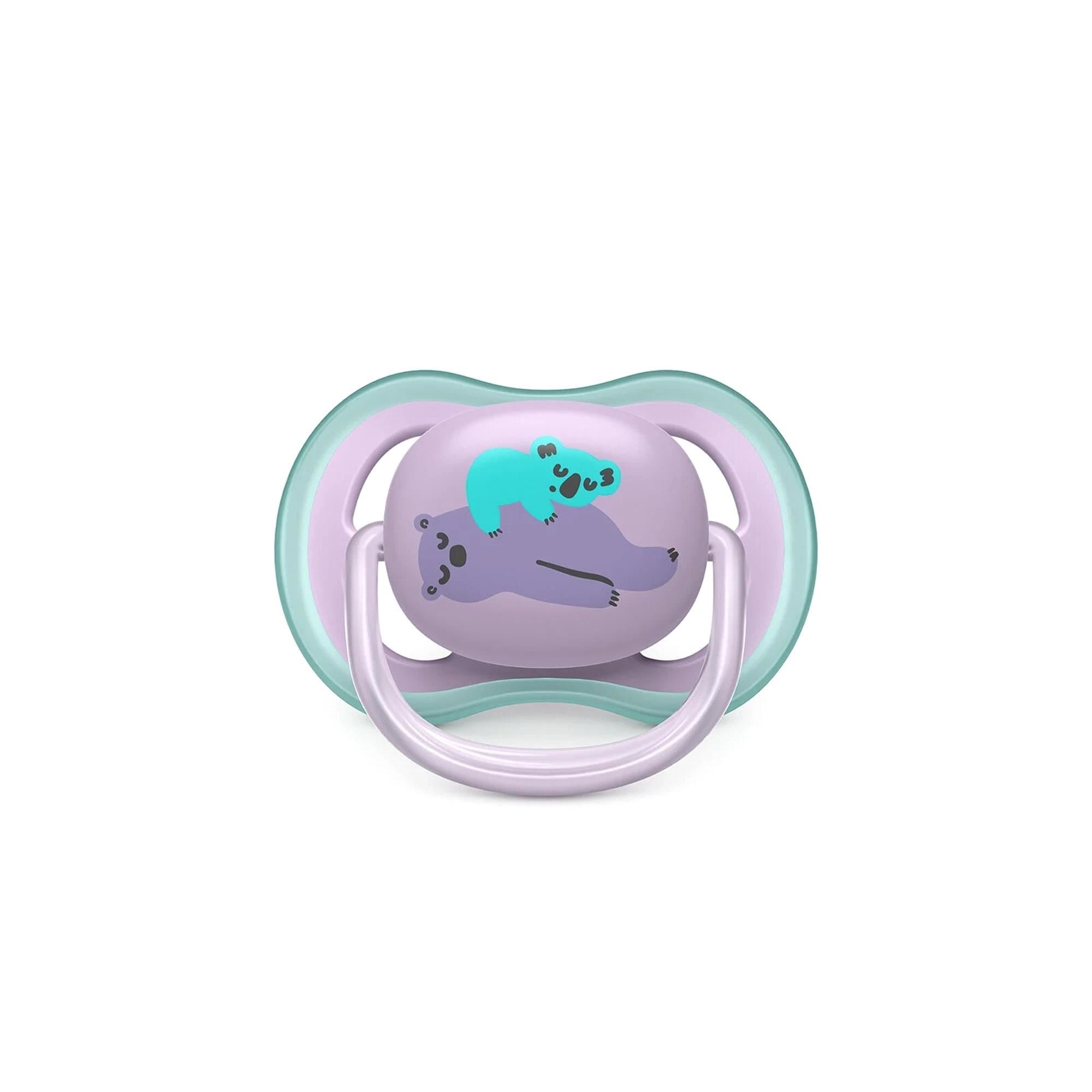 Philips Avent Kız Bebek 2'li Ultra Air 6-18 Ay Emzik Scf085/18