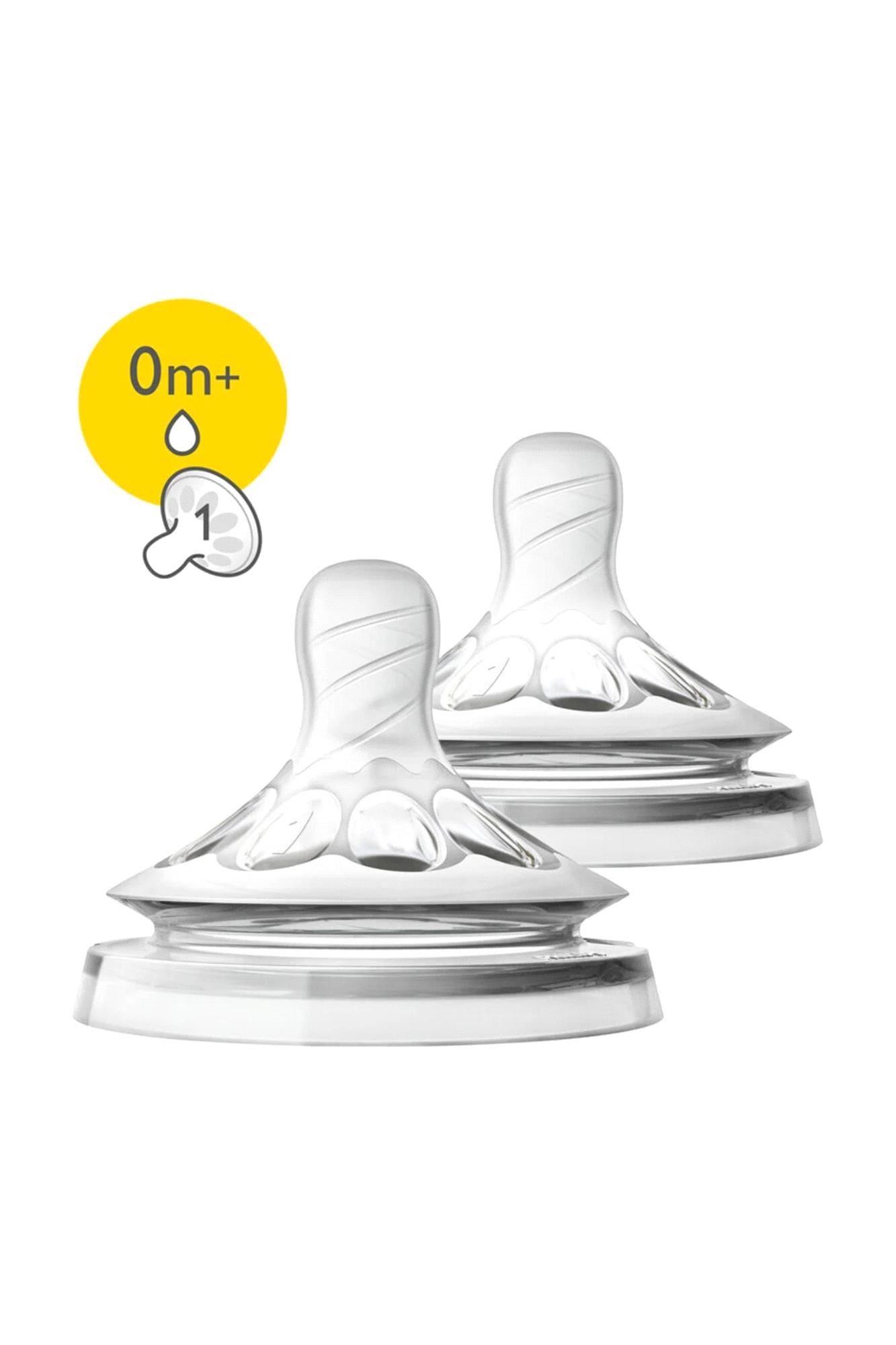 Philips Avent Natural Biberon Emziği No:1 Yenidoğan 0m+ 2'li SCF041/27