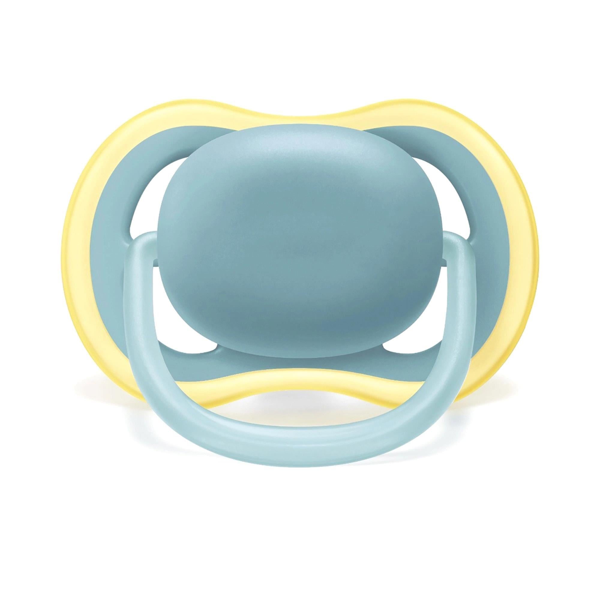 Philips Avent Ultra Air Silikon Emzik 18+ Ay Bej SCF349/01