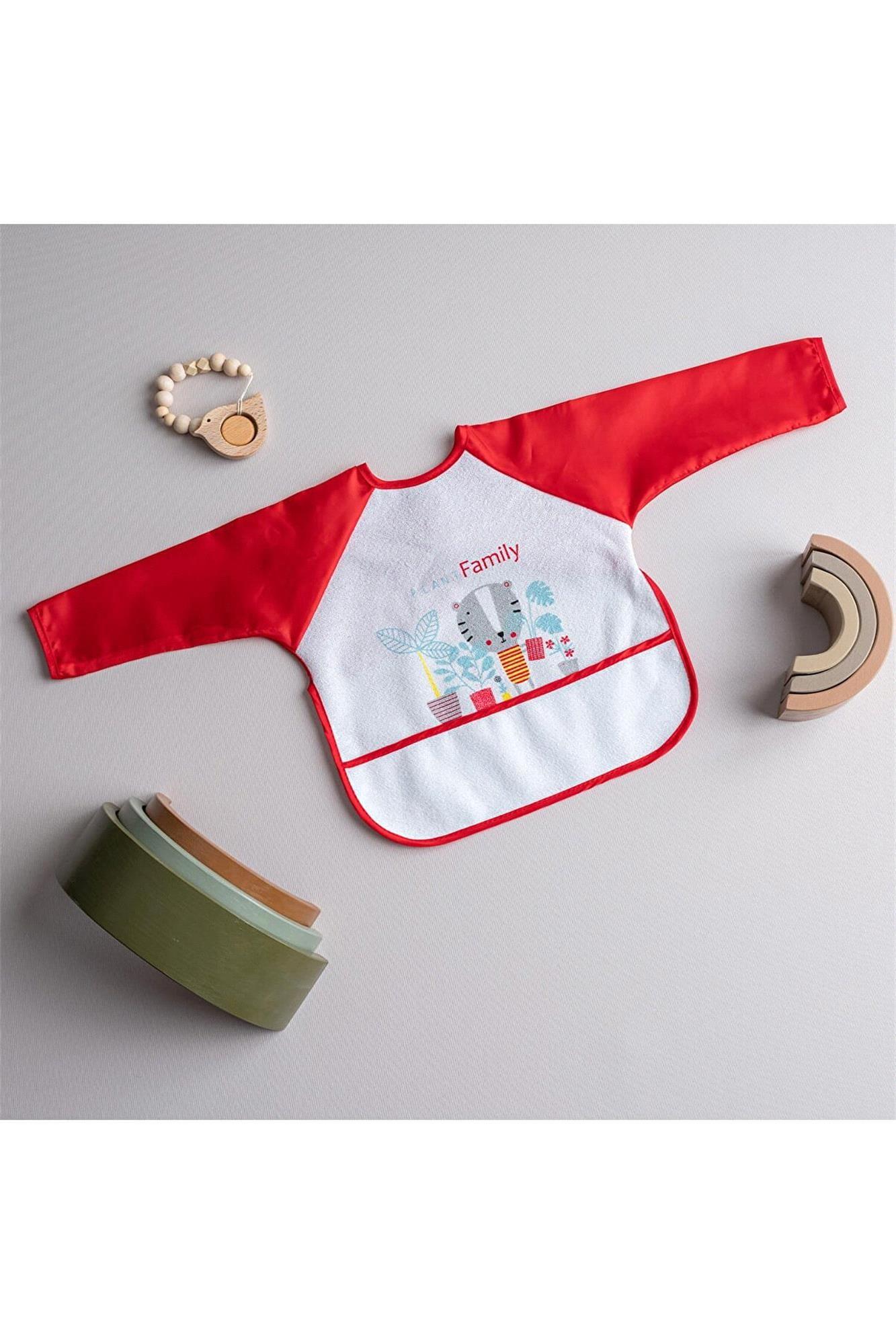 Pierre Cardin Kollu Faaliyet Önlüğü Kırmızı 5542