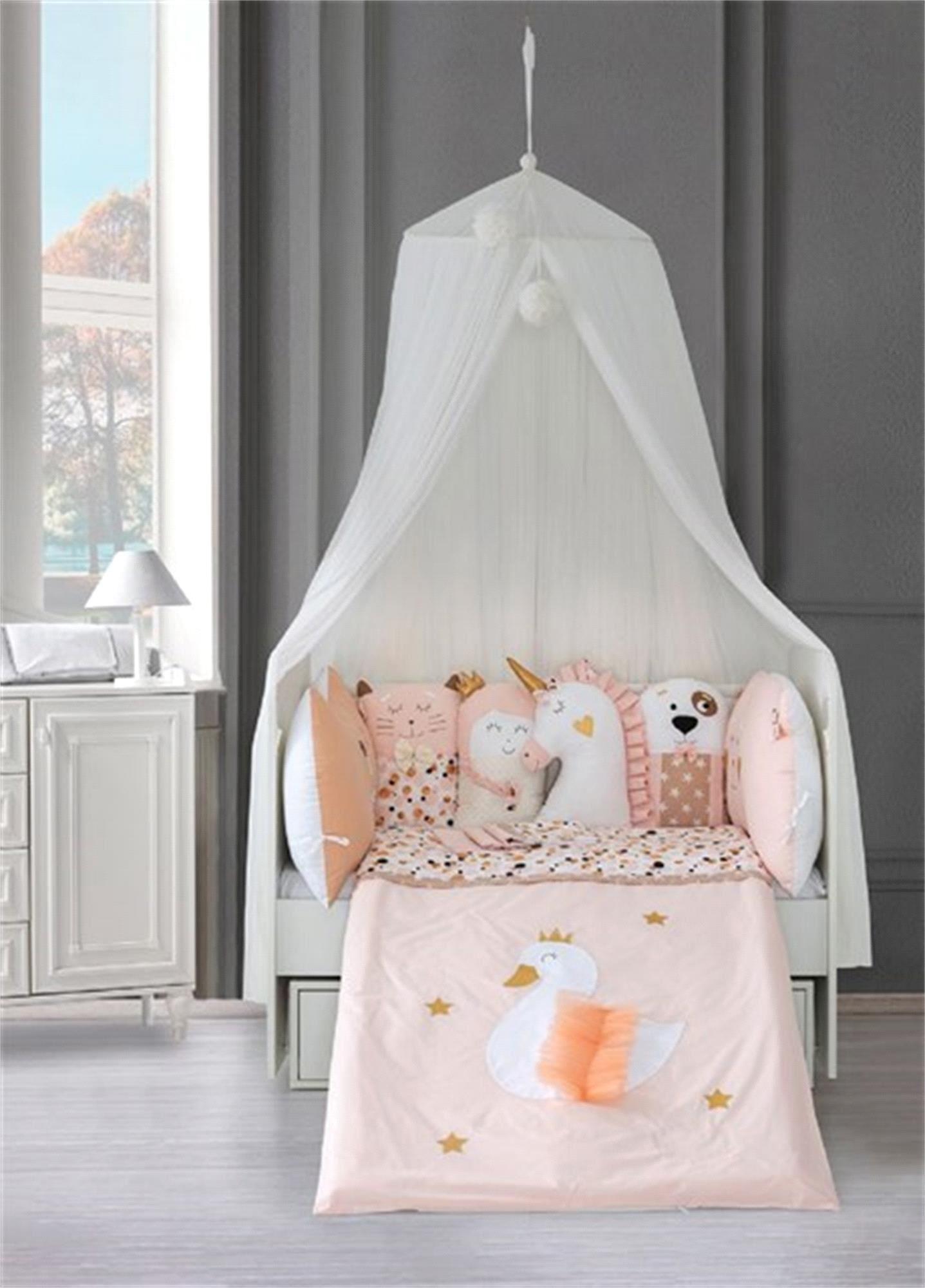 Pierre Cardin White Swan Bebek Uyku Seti 75*130 Cm