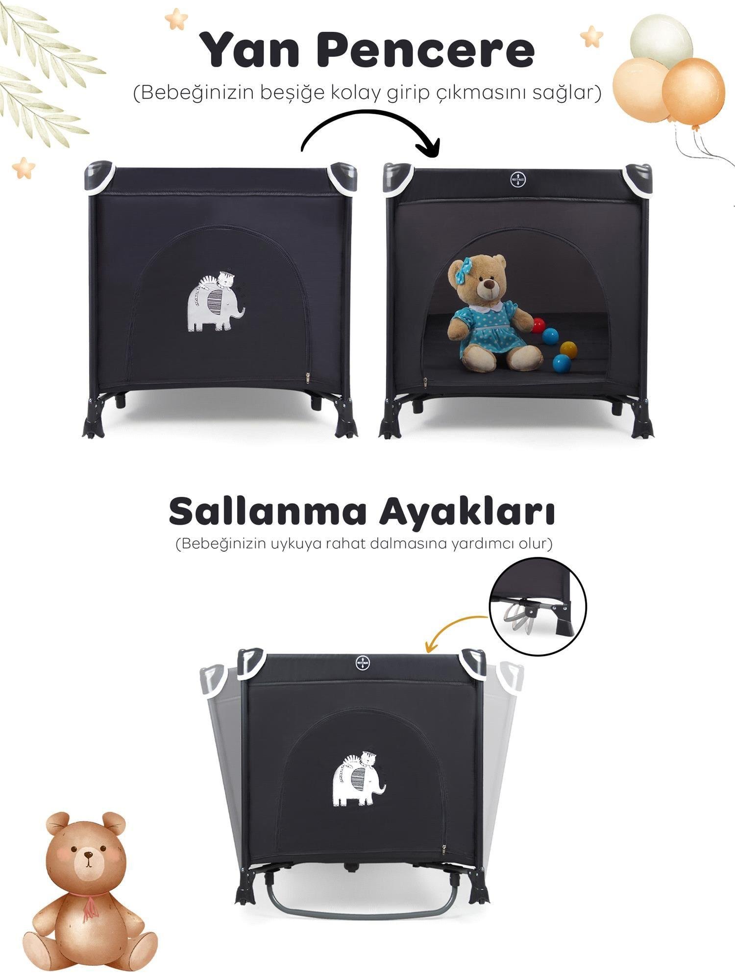 Prego Atlanta Max Oyun Parkı 70*120 Füme 8056