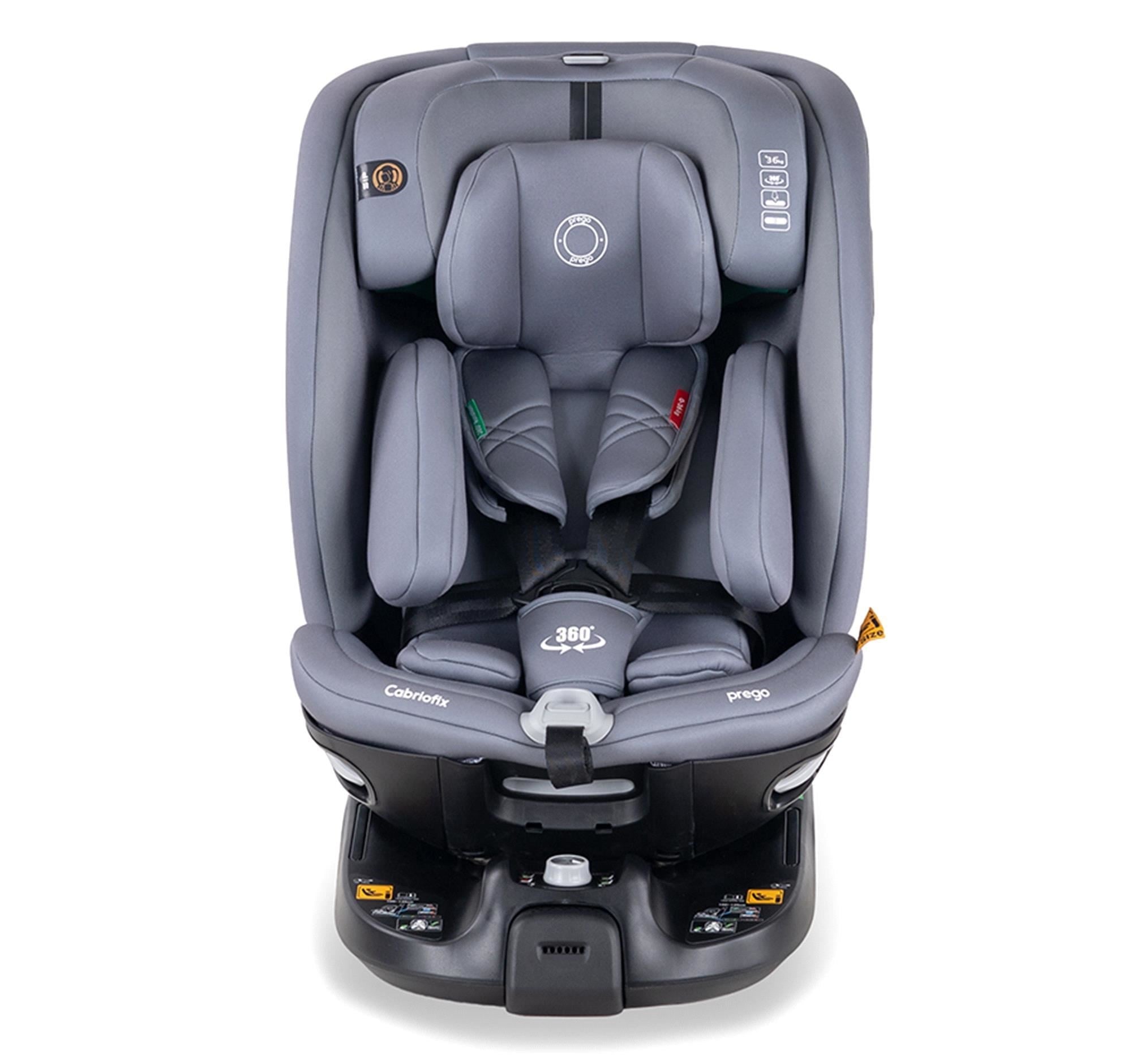Prego Cabriofix İsofixli İ-Size Oto Koltuğu Gri Q88