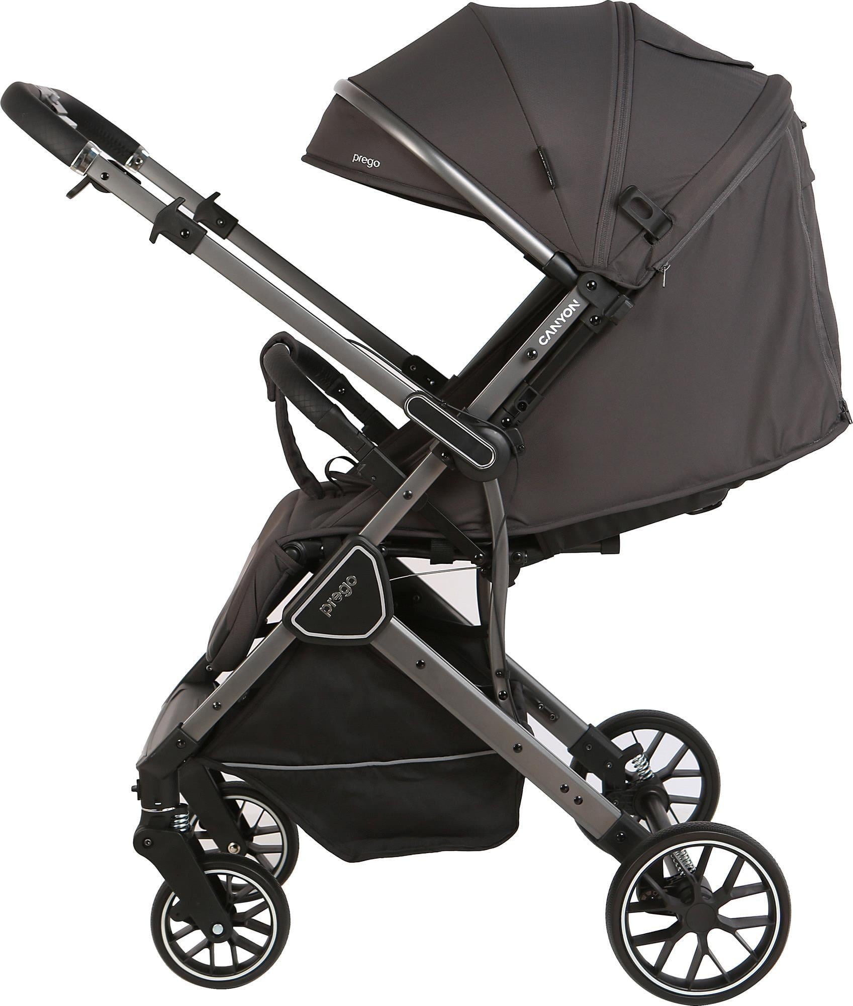 Prego Canyon Koldan Çift Yönlü Kabin Boy Bebek Arabası Gri 2430