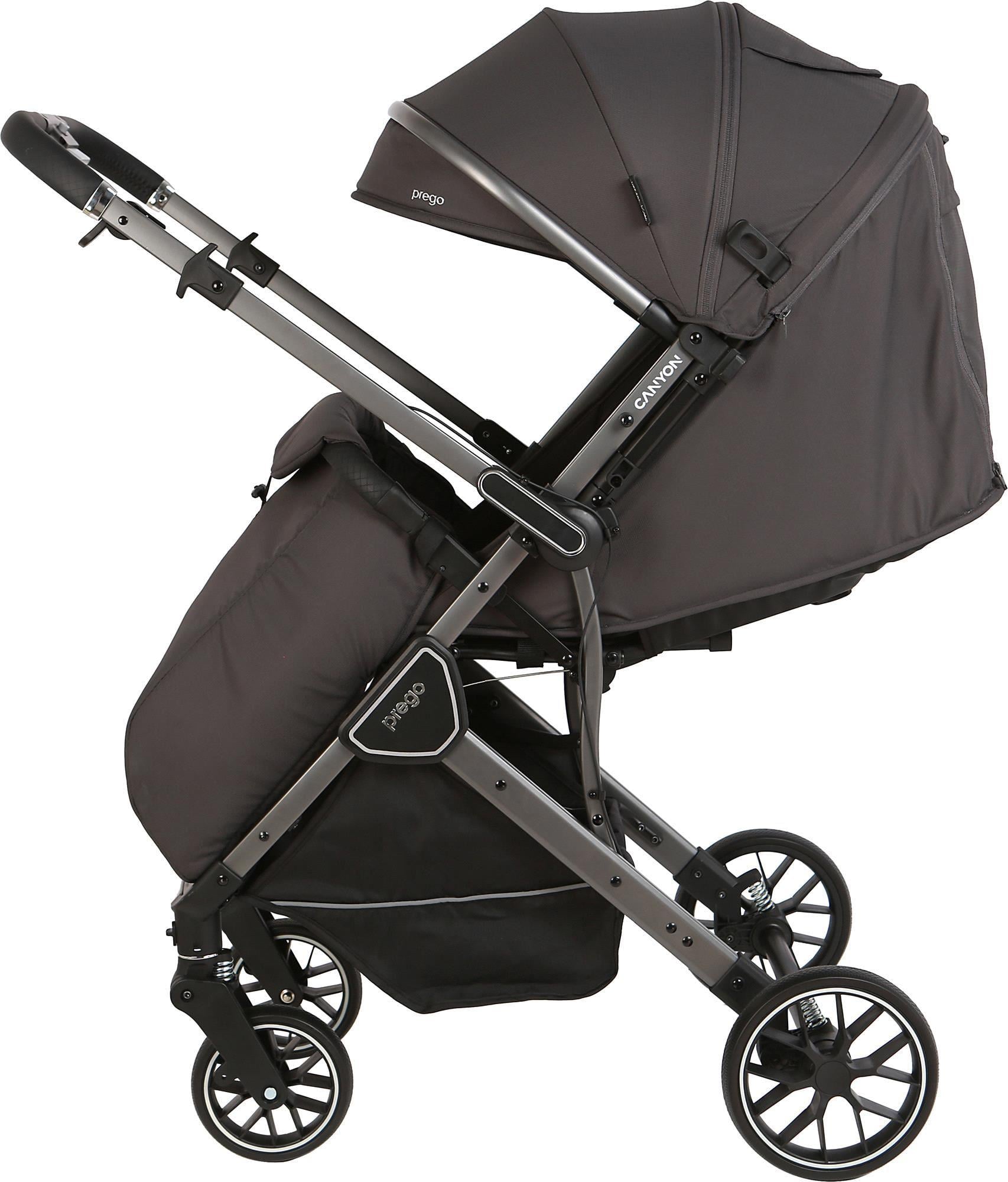 Prego Canyon Koldan Çift Yönlü Kabin Boy Bebek Arabası Gri 2430