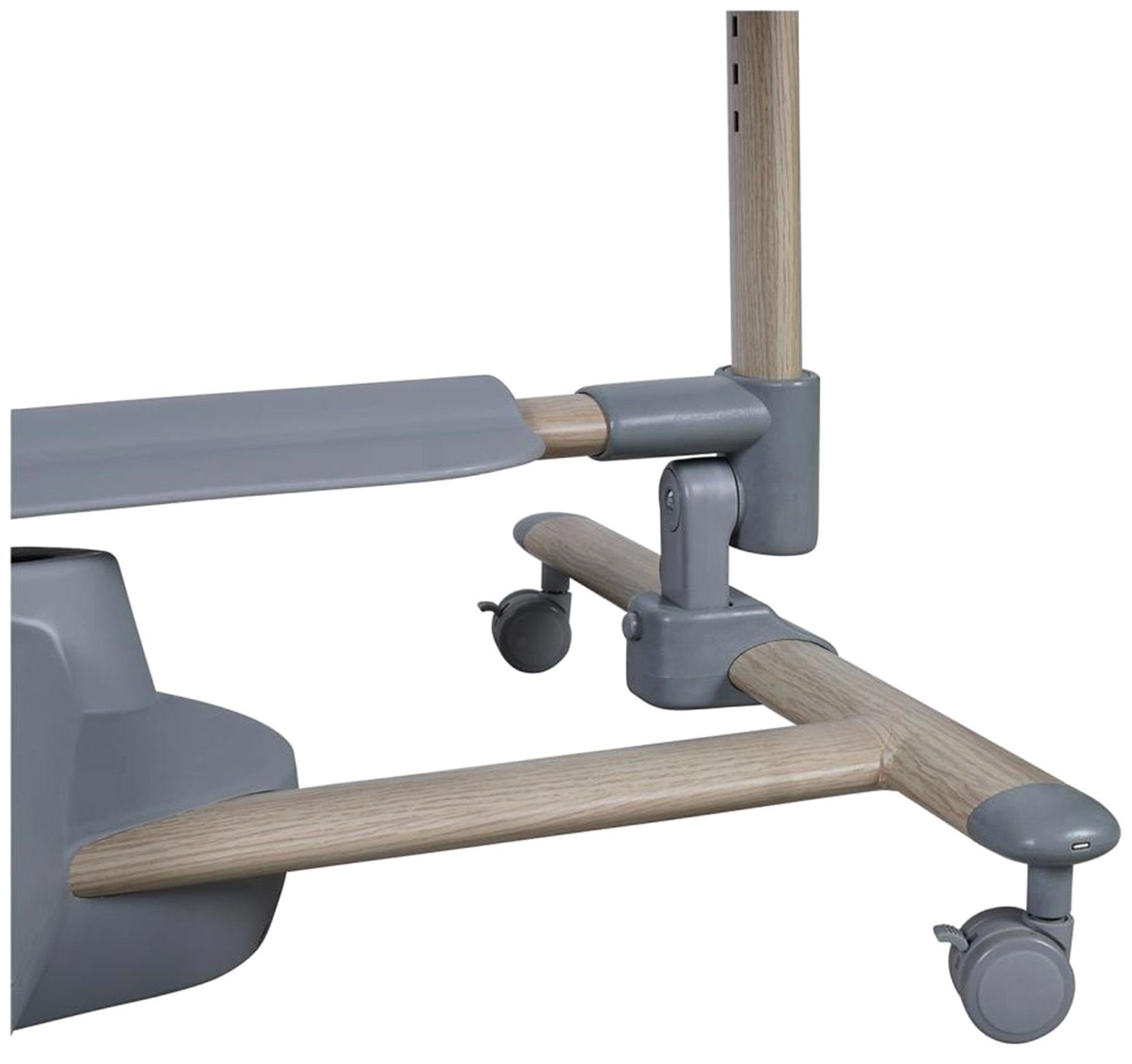 Prego Carmela Elektrikli Anne Yanı Beşik Gri 4091