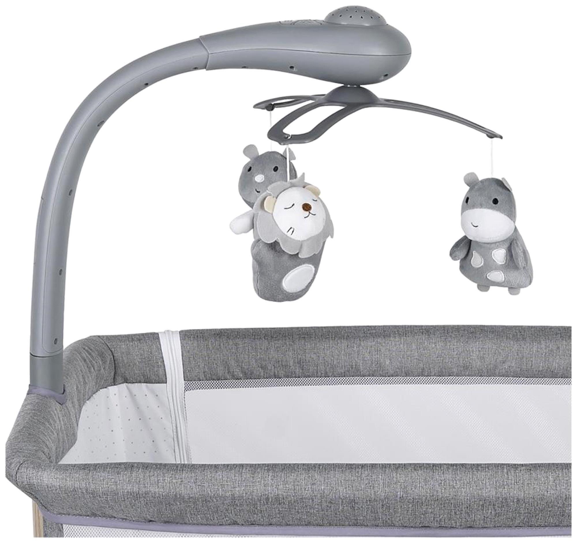 Prego Carmela Elektrikli Anne Yanı Beşik Gri 4091