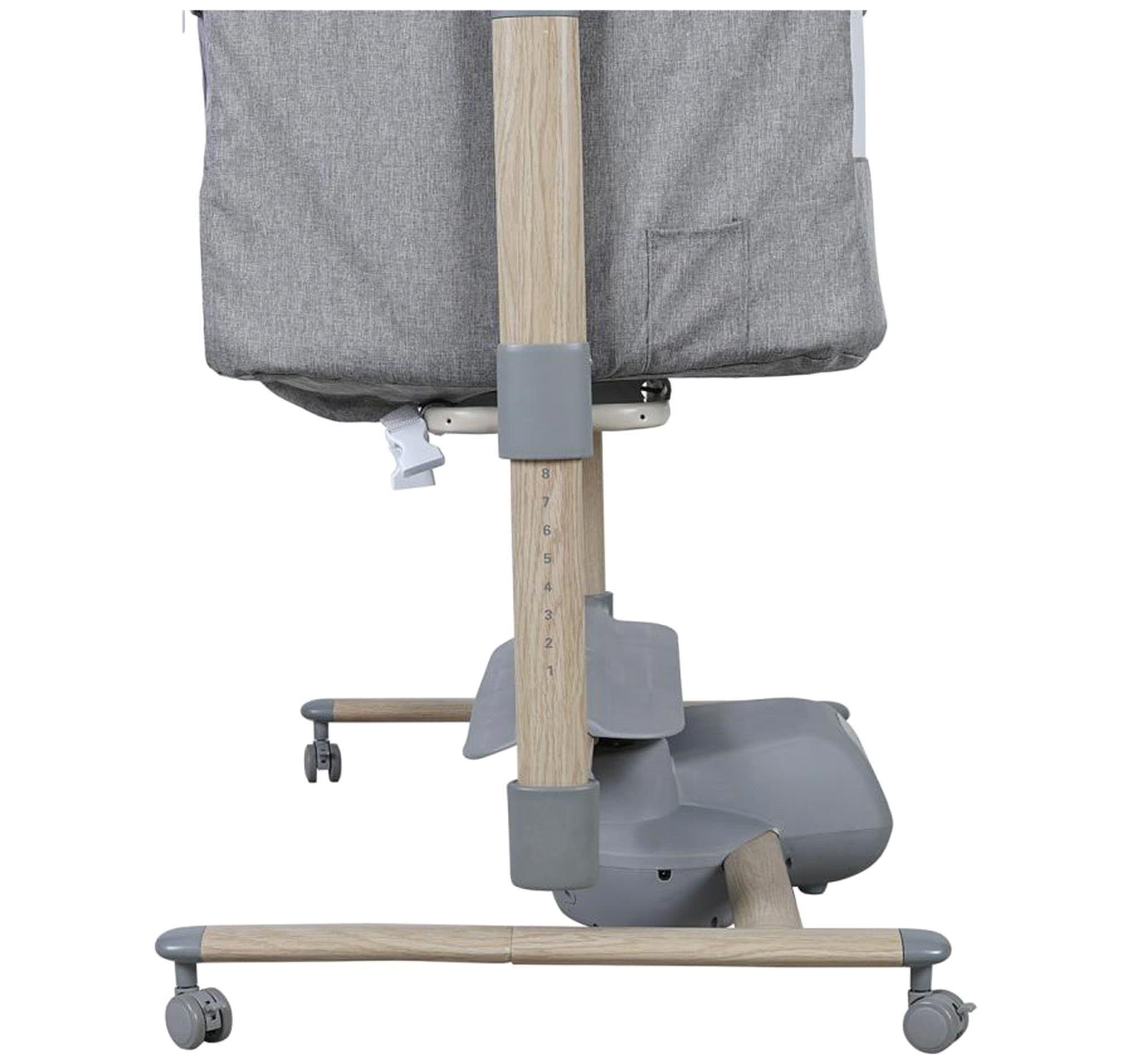 Prego Carmela Elektrikli Anne Yanı Beşik Gri 4091