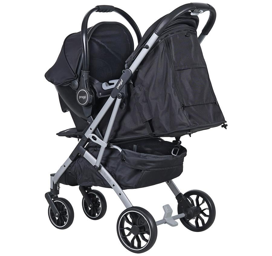 Prego Covi Plus Travel Sistem Bebek Arabası Siyah