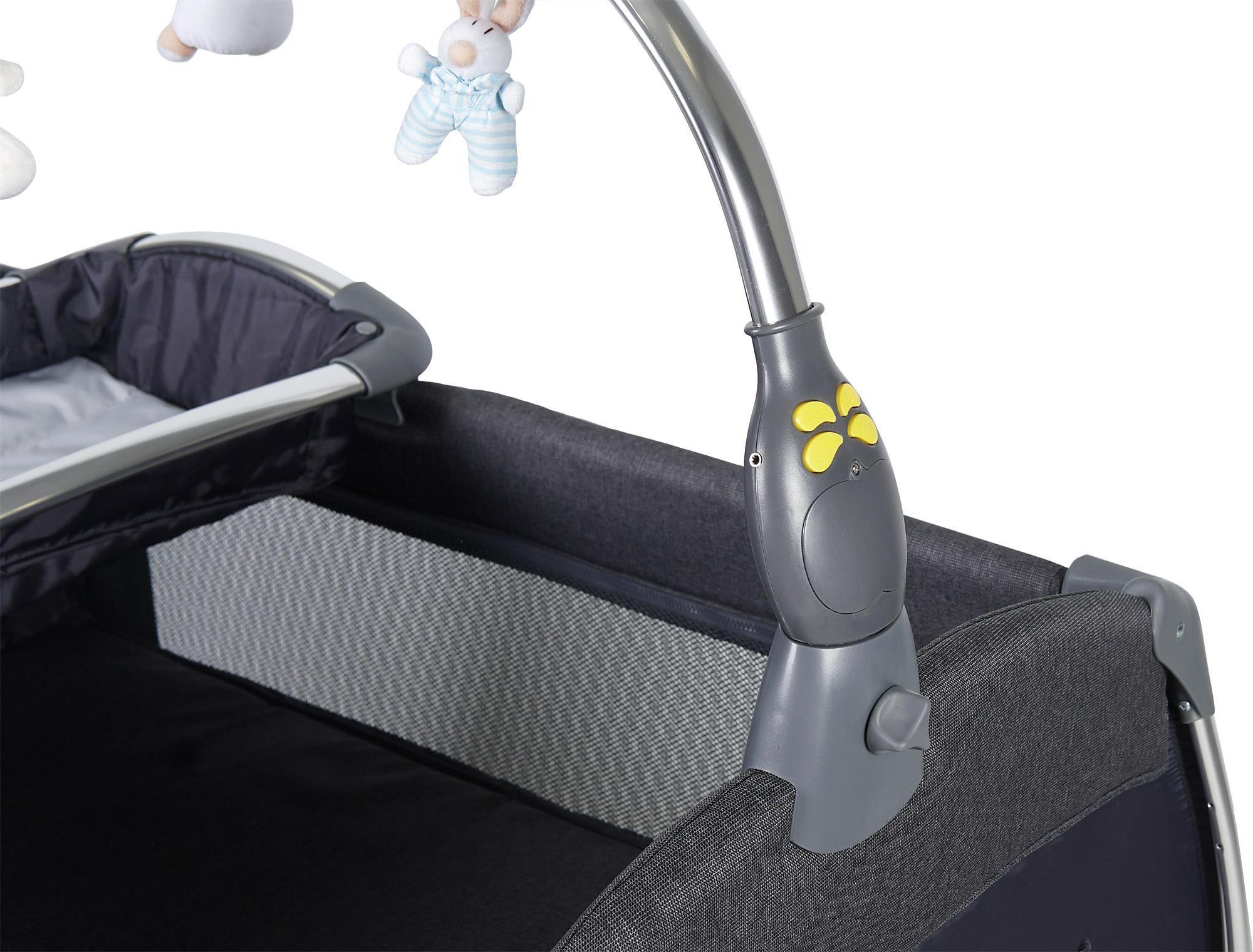 Prego Elegance Dönenceli Oyun Parkı Gri 8060