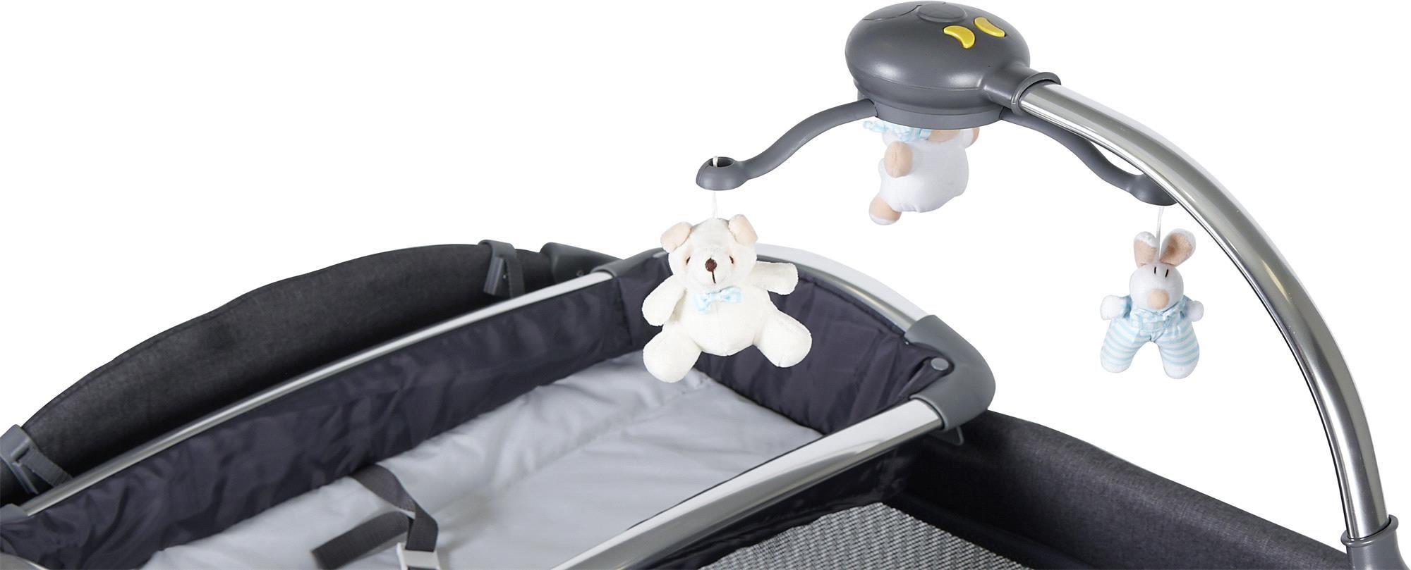 Prego Elegance Dönenceli Oyun Parkı Gri 8060
