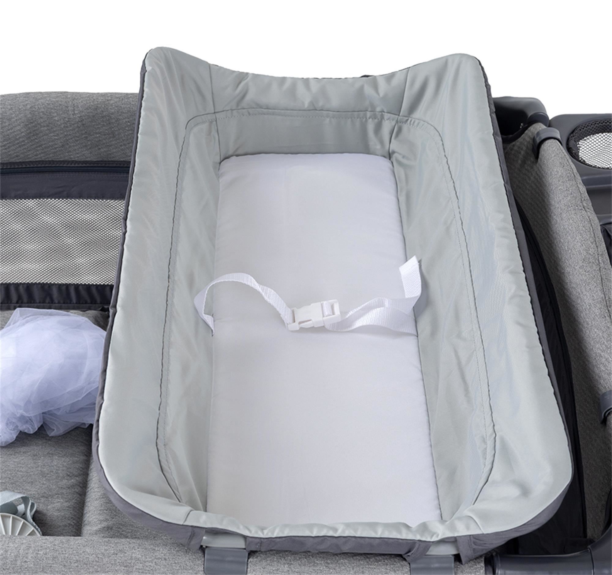 Prego Elips Plus Anne Yanı Oyun Parkı Gri 8069