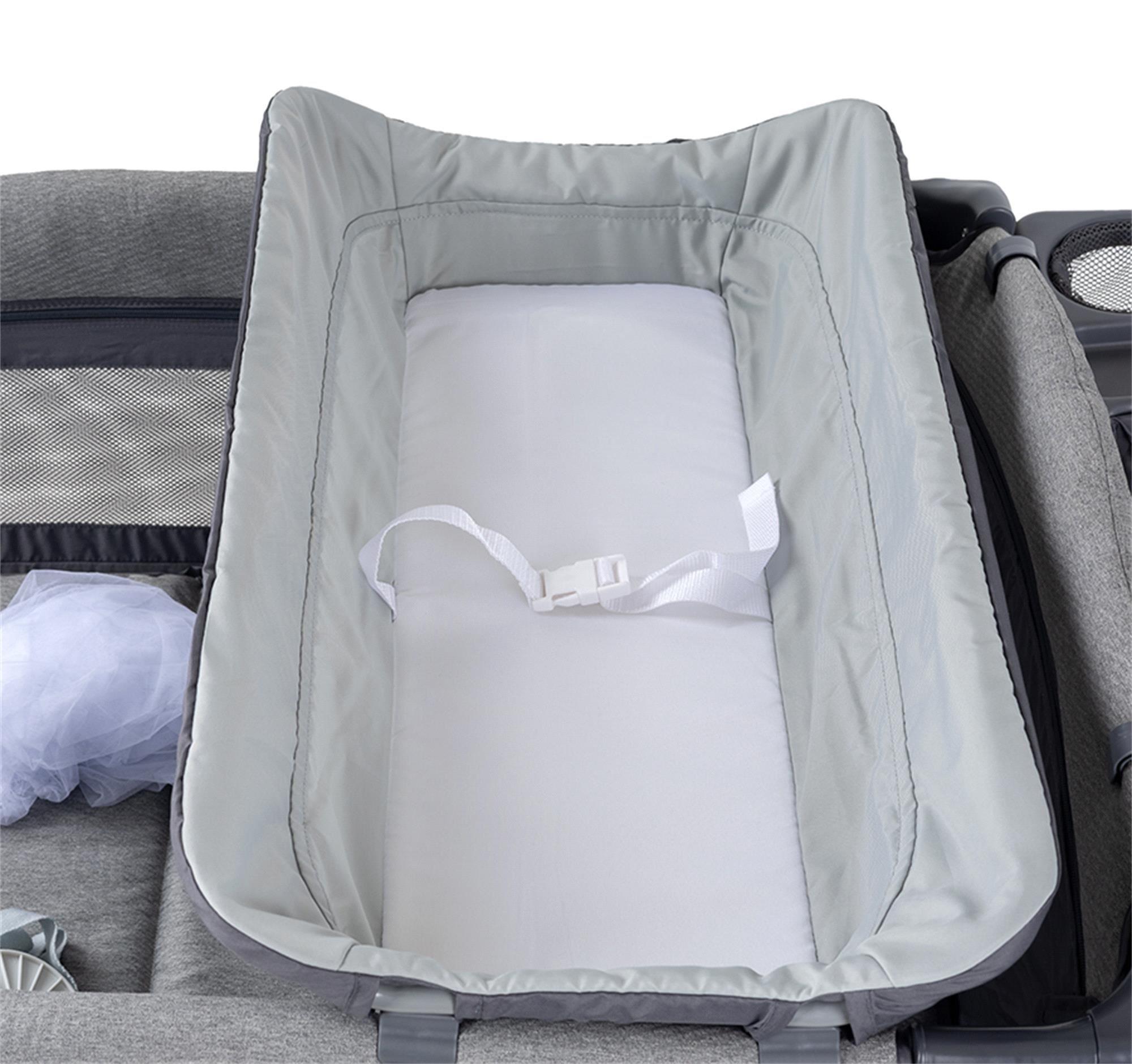 Prego Elips Plus Anne Yanı Oyun Parkı Gri 8069