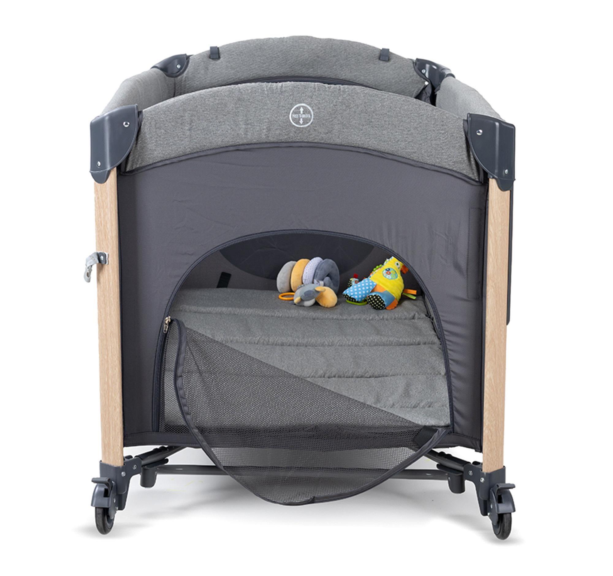 Prego Elips Plus Anne Yanı Oyun Parkı Gri 8069