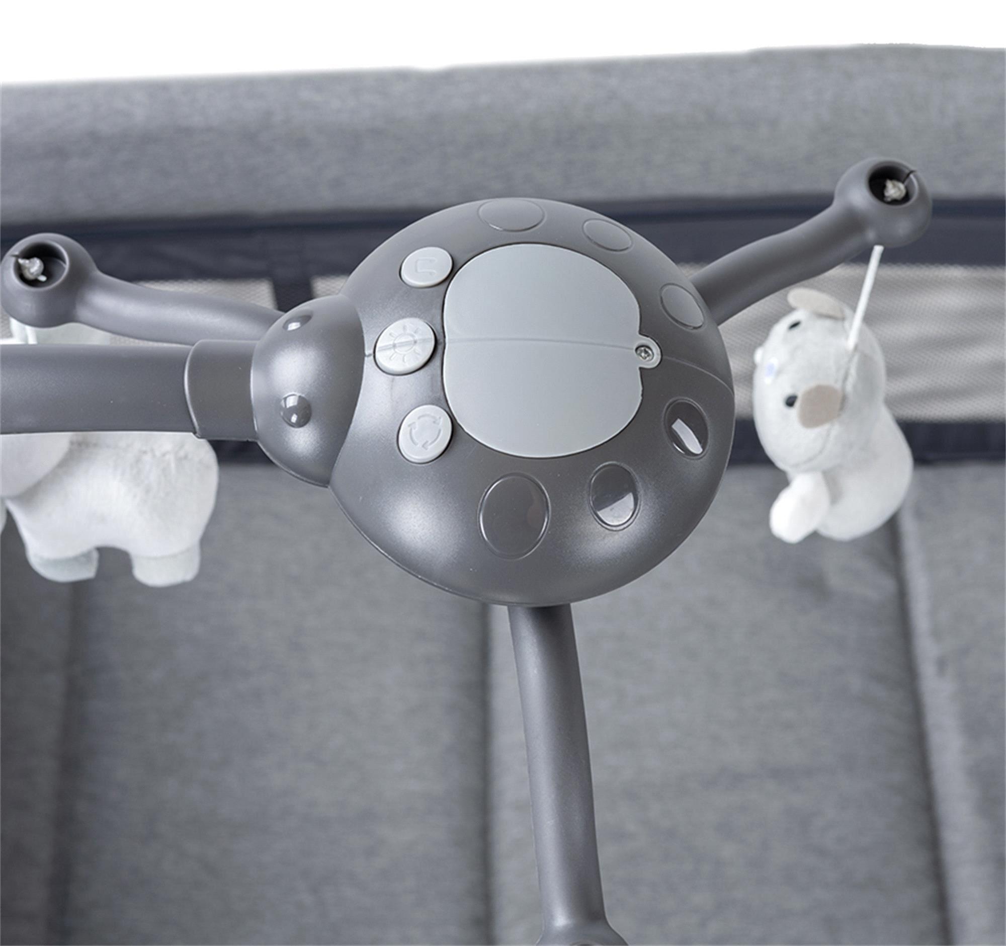 Prego Elips Plus Anne Yanı Oyun Parkı Gri 8069