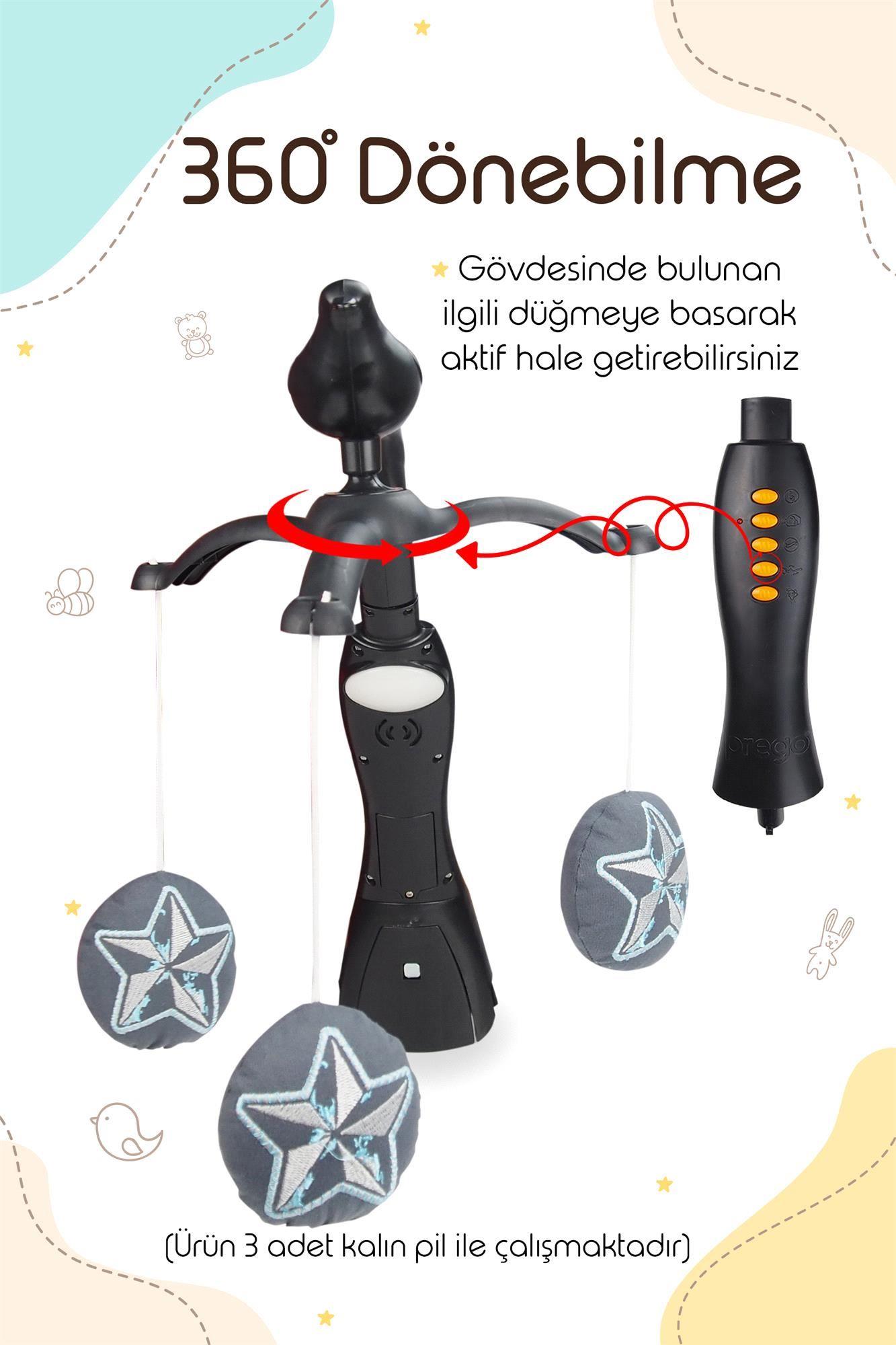 Prego Funny Müzikli Dönence Füme 5088 