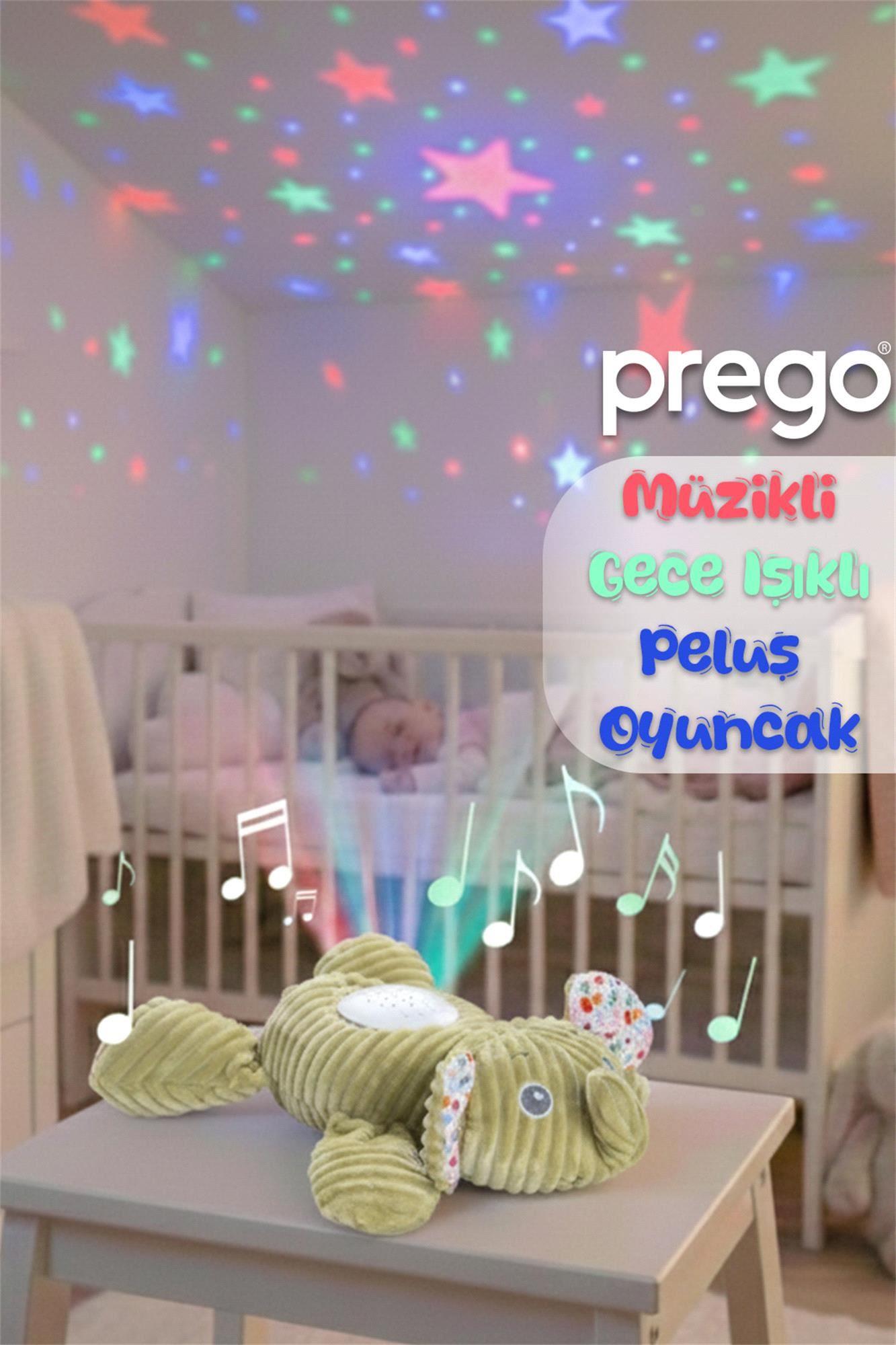 Prego Müzikli ve Gece Işıklı Fil P210644