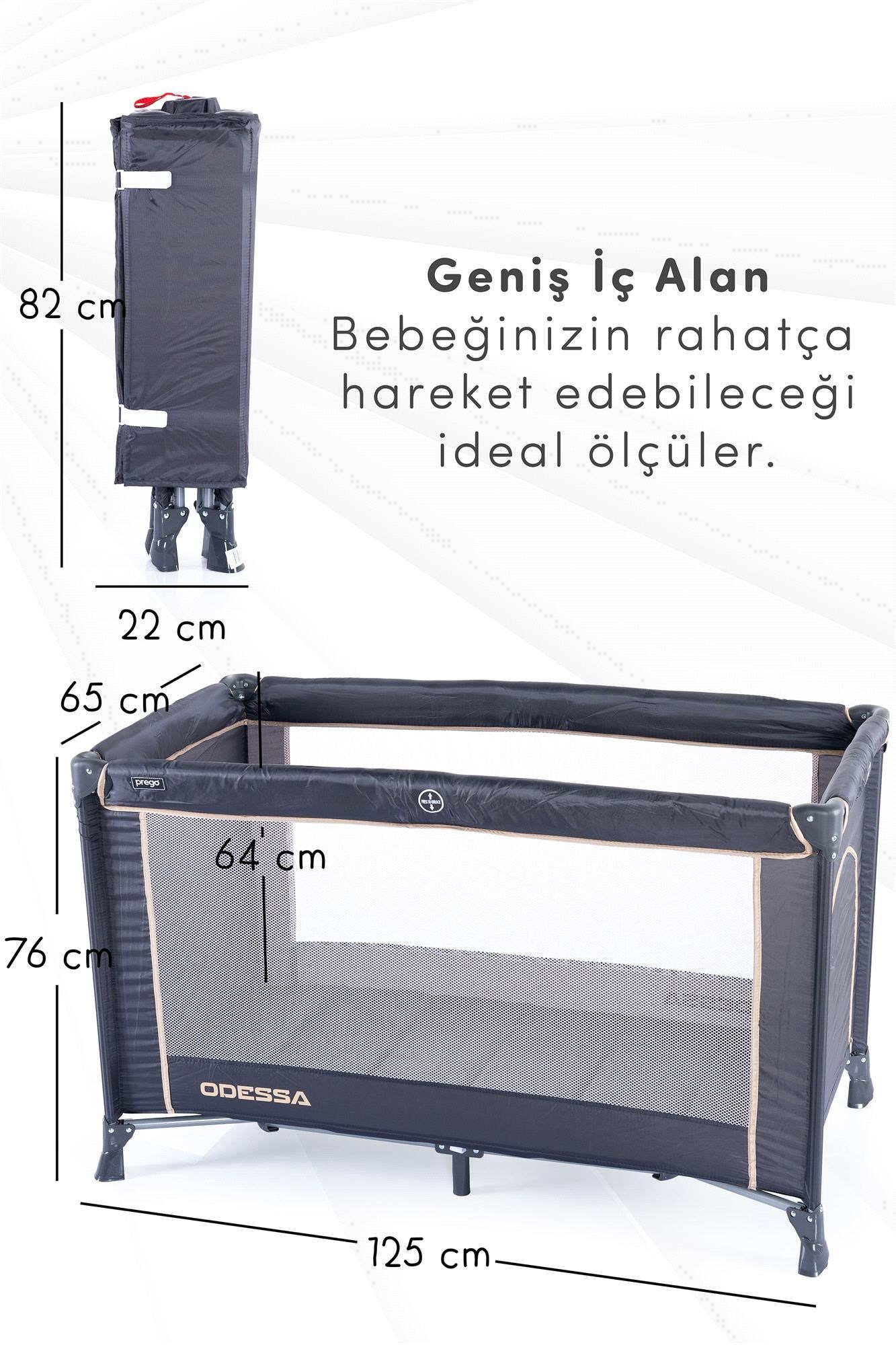 Prego Odessa Oyun Parkı Füme 60*120 Cm 8064