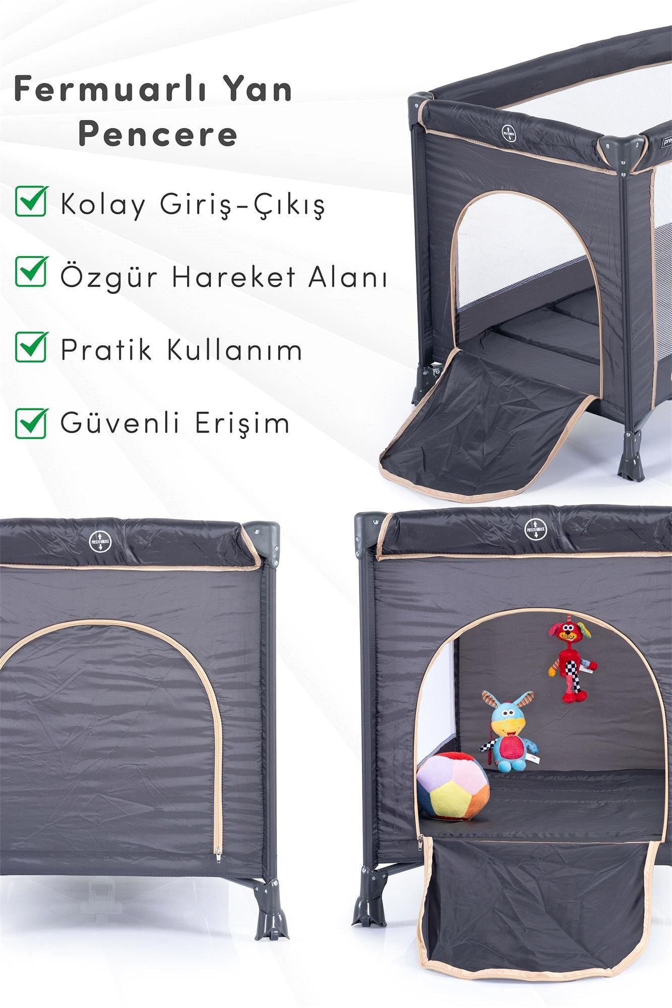 Prego Odessa Oyun Parkı Füme 60*120 Cm 8064