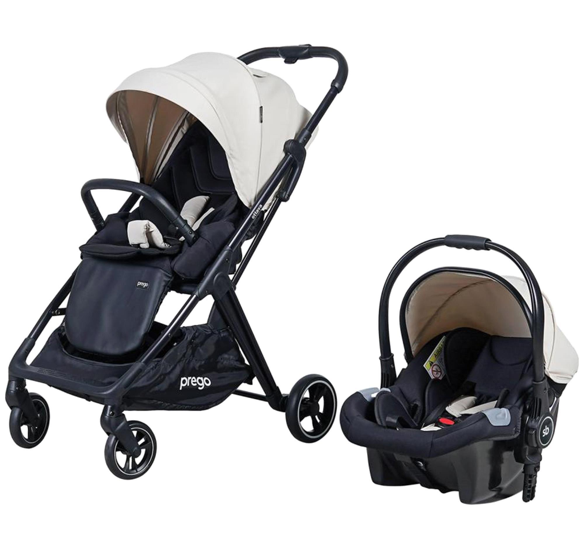 Prego Ottava Travel Sistem Bebek Arabası Bej 2234