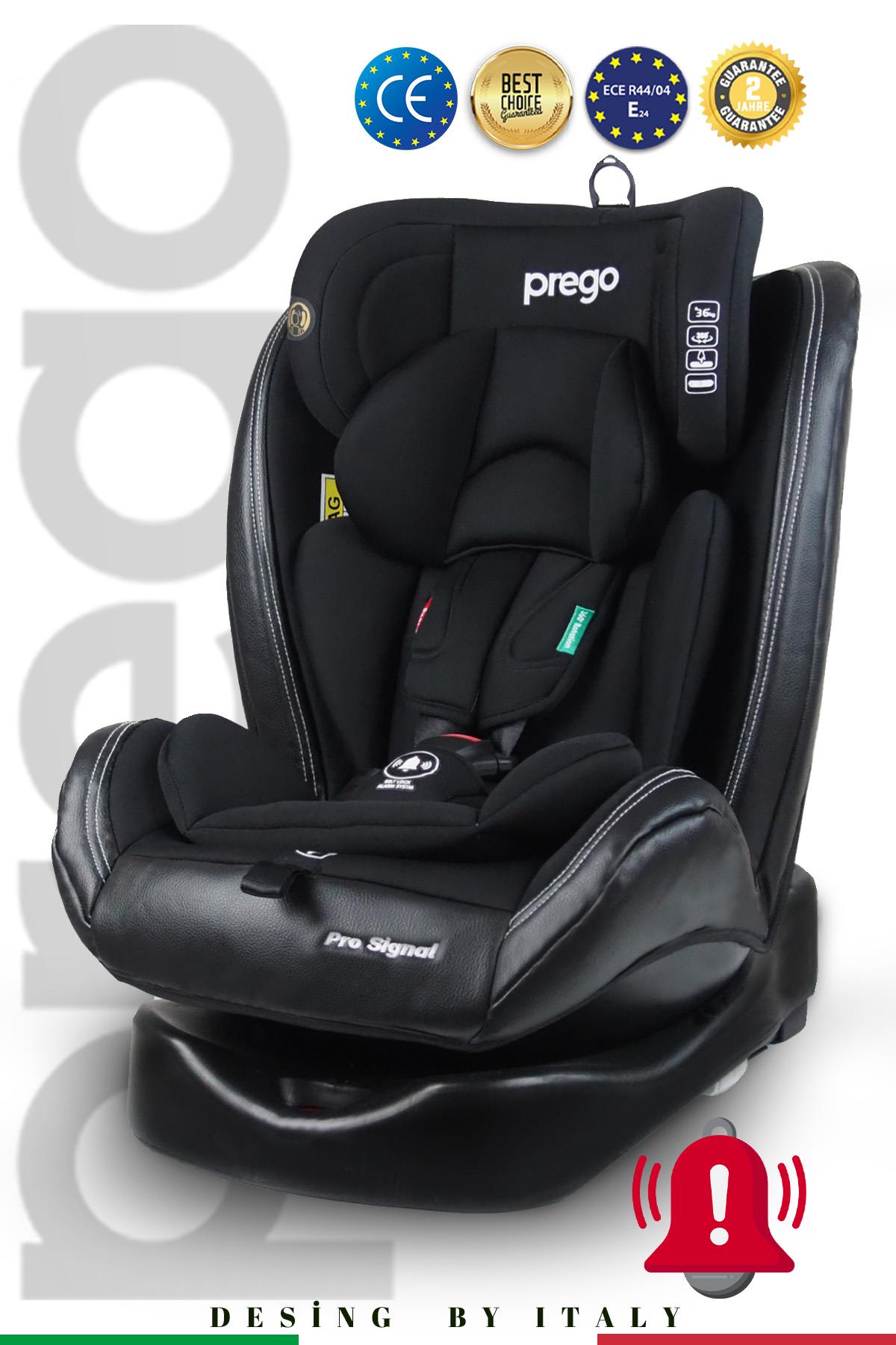 Prego Profix Pro 360 Derece Dönebilen 0-36 Kg İsofixli Oto Koltuğu 0-36 Kg Siyah 4083