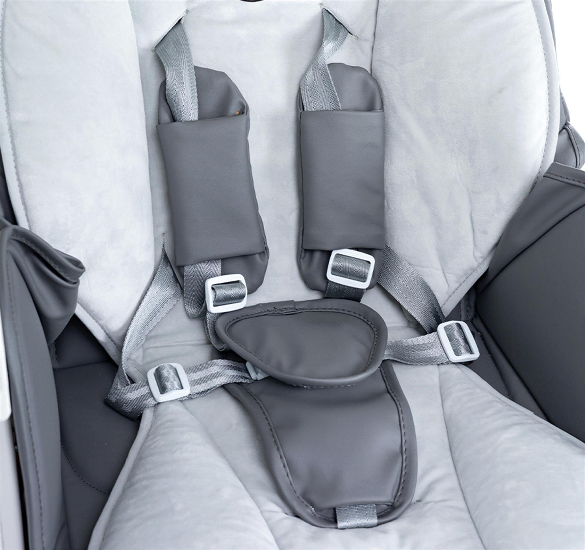 Prego Trio Plus Mama Sandalyesi Ana Kucağı Gri 4029 