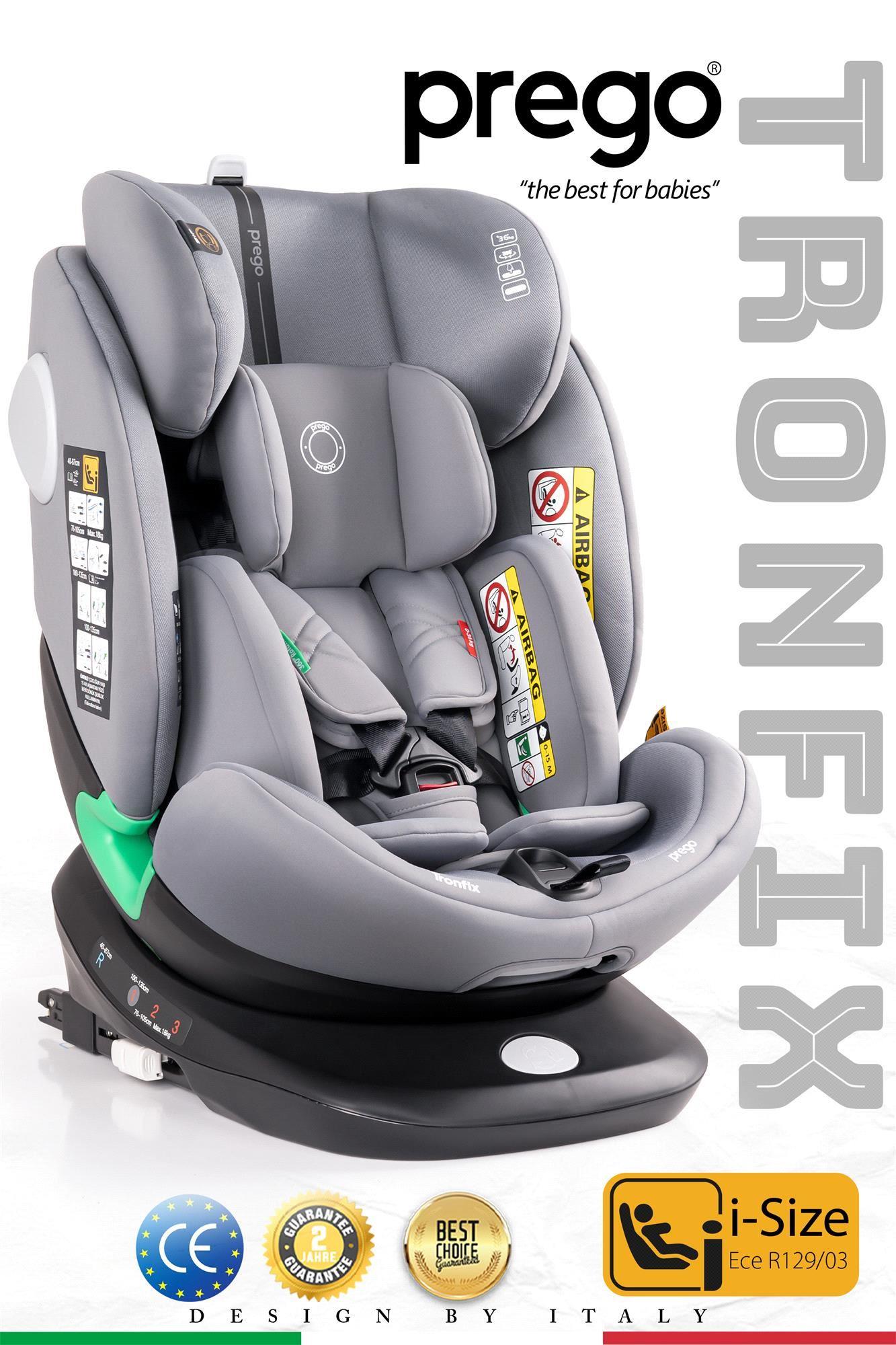 Prego Tronfix Isize Oto Koltuğu Gri Q9004