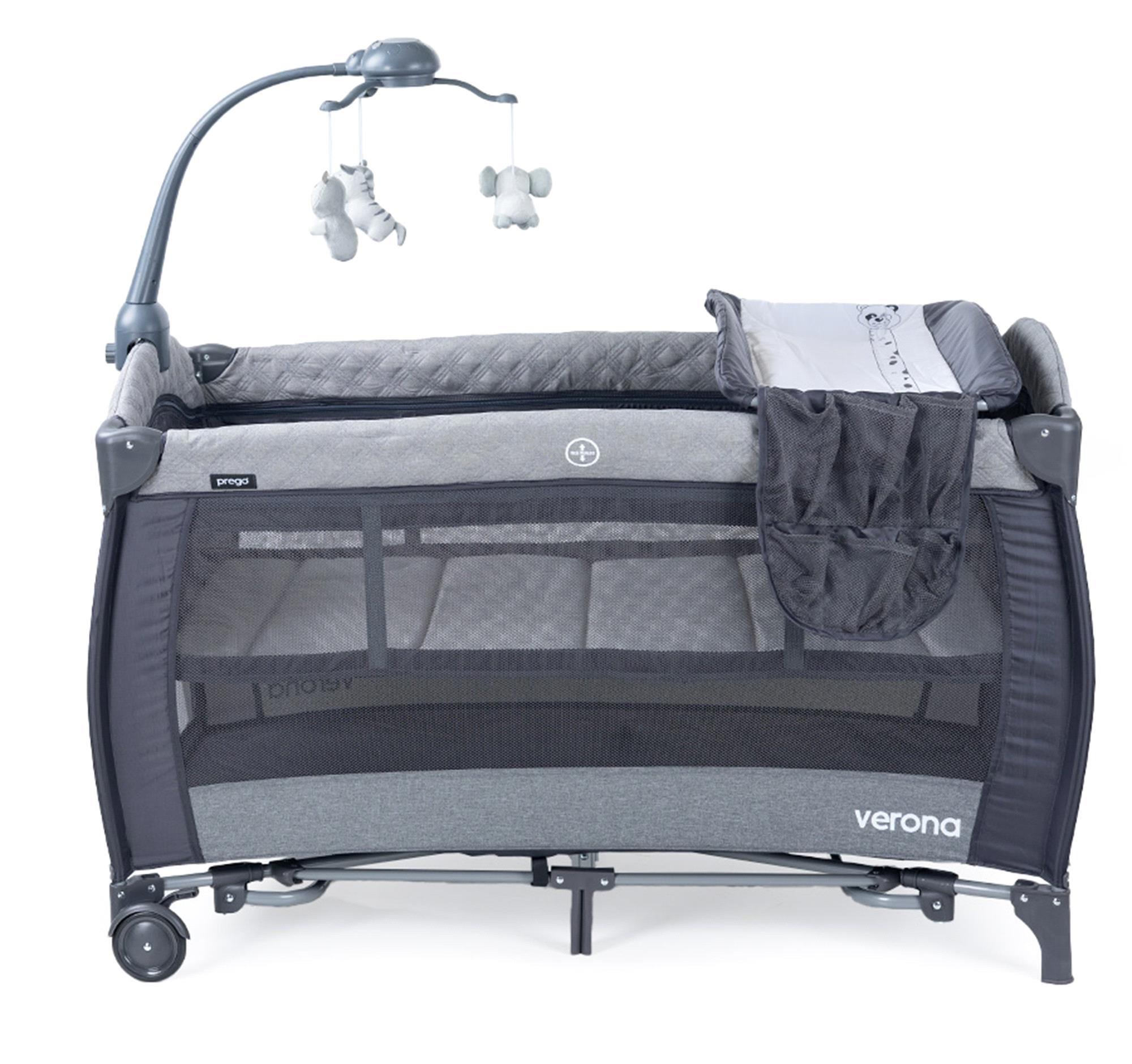 Prego Verona Çocuk Oyun Parkı Gri 8065