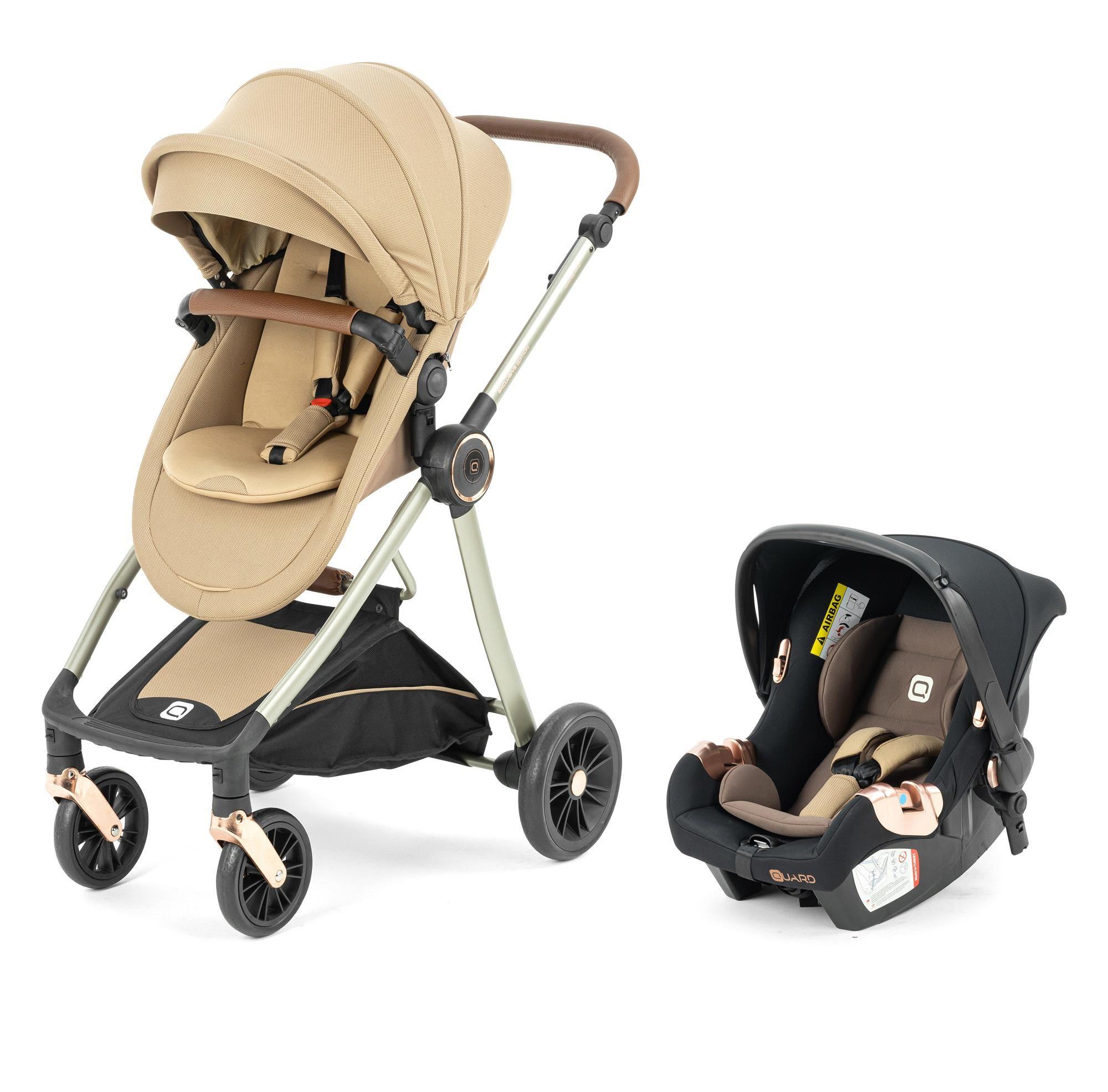 Quard Avangard Travel Sistem Bebek Arabası Latte