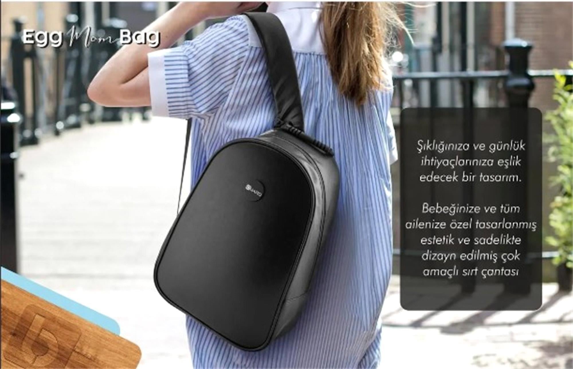 Quard EGG Bag Kapsül Sırt Çantası Taba