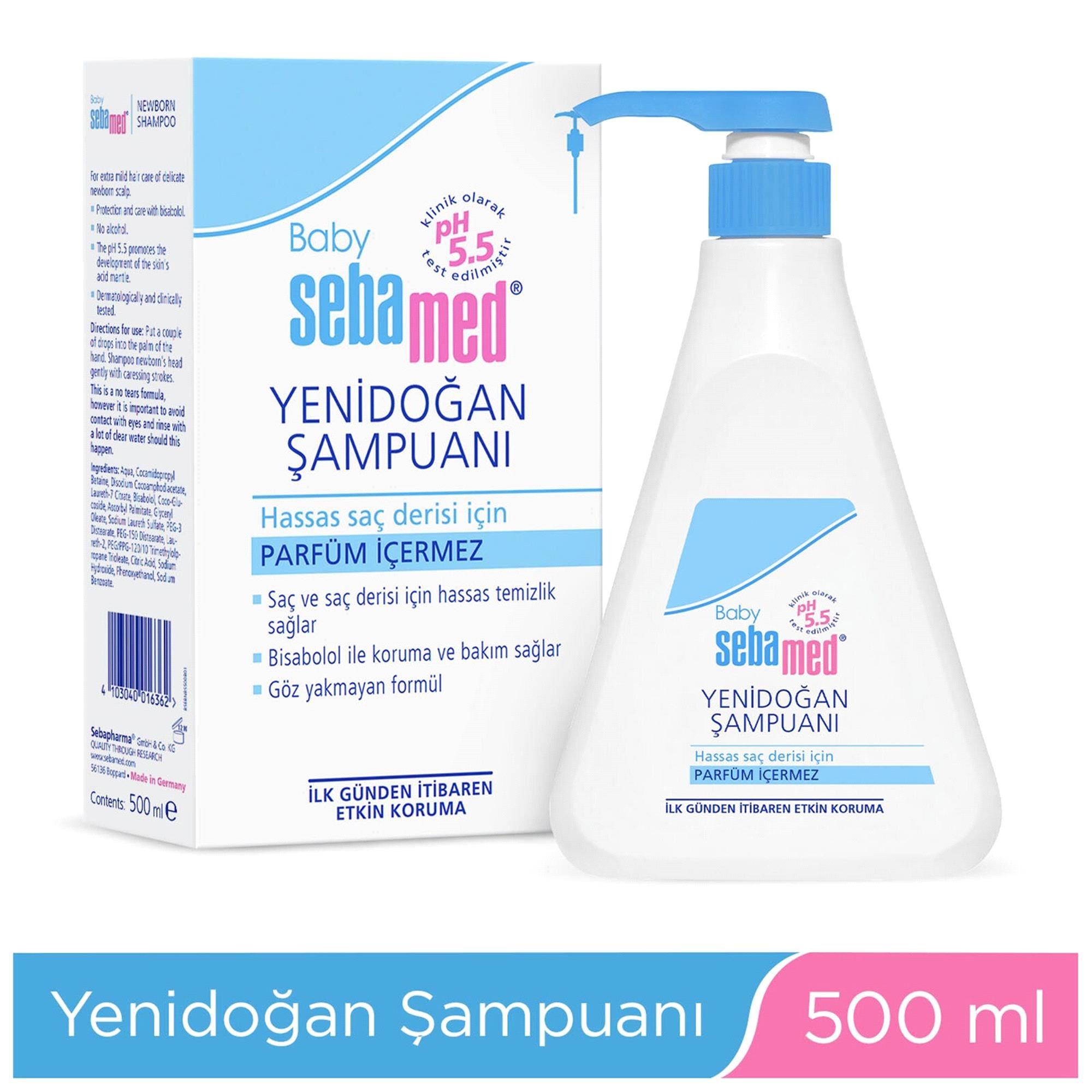 Sebamed Bebek Yenidoğan Şampuan 500 ml 