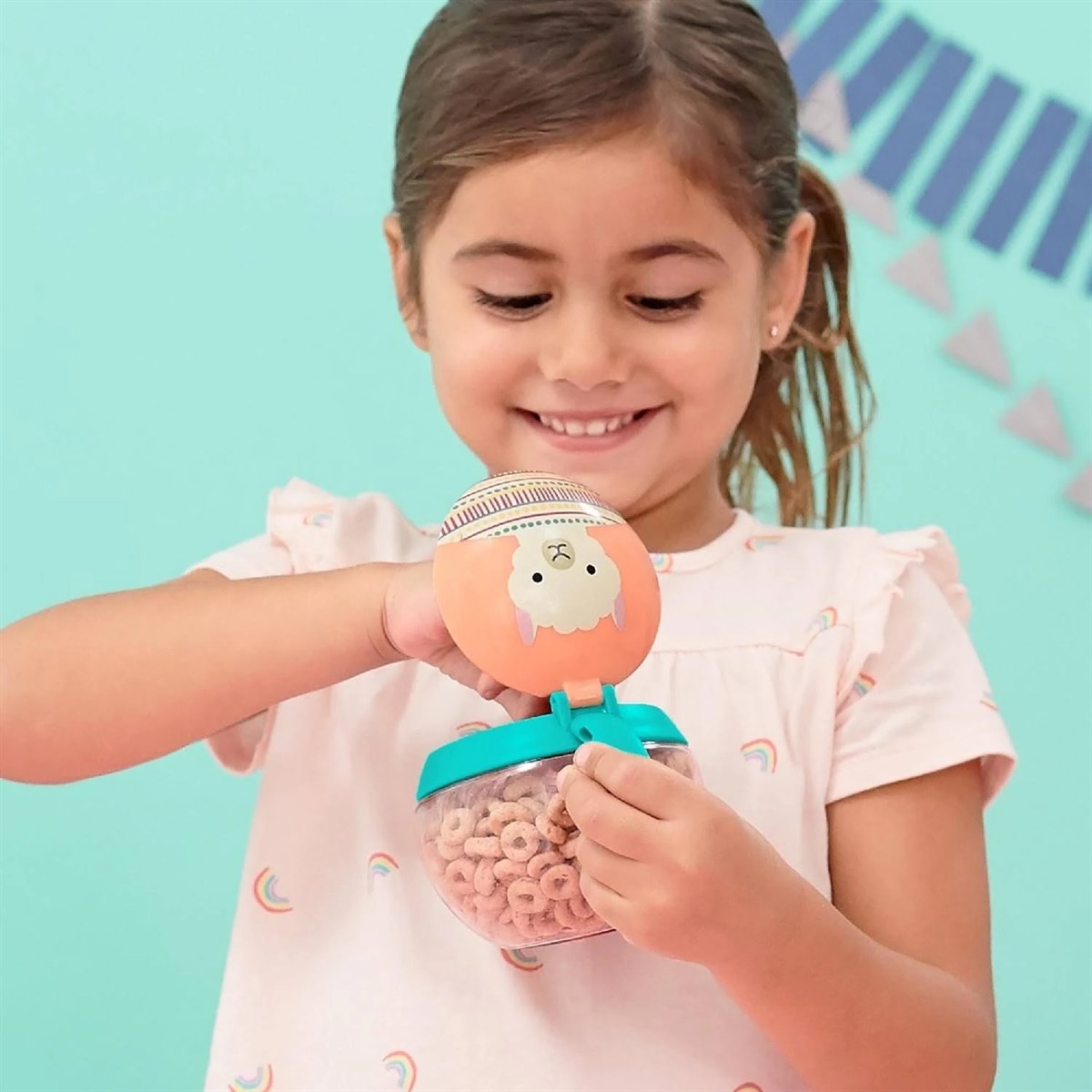 Skip Hop Zoo Paslanmaz Çelik Termos - Çerez Kabı Lama Seti