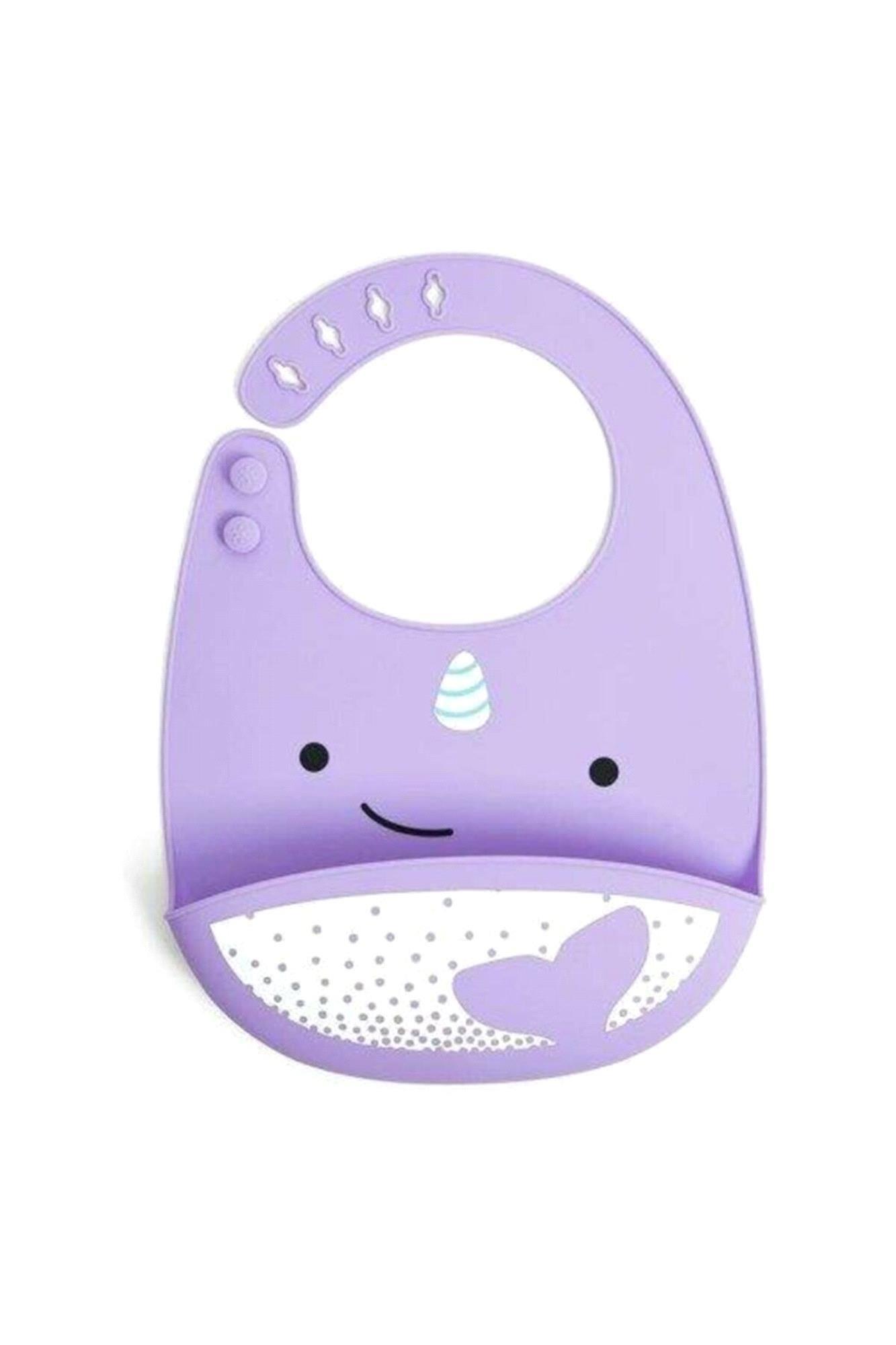 Skip Hop Zoo Silikon Önlük Narwhal 9I415110