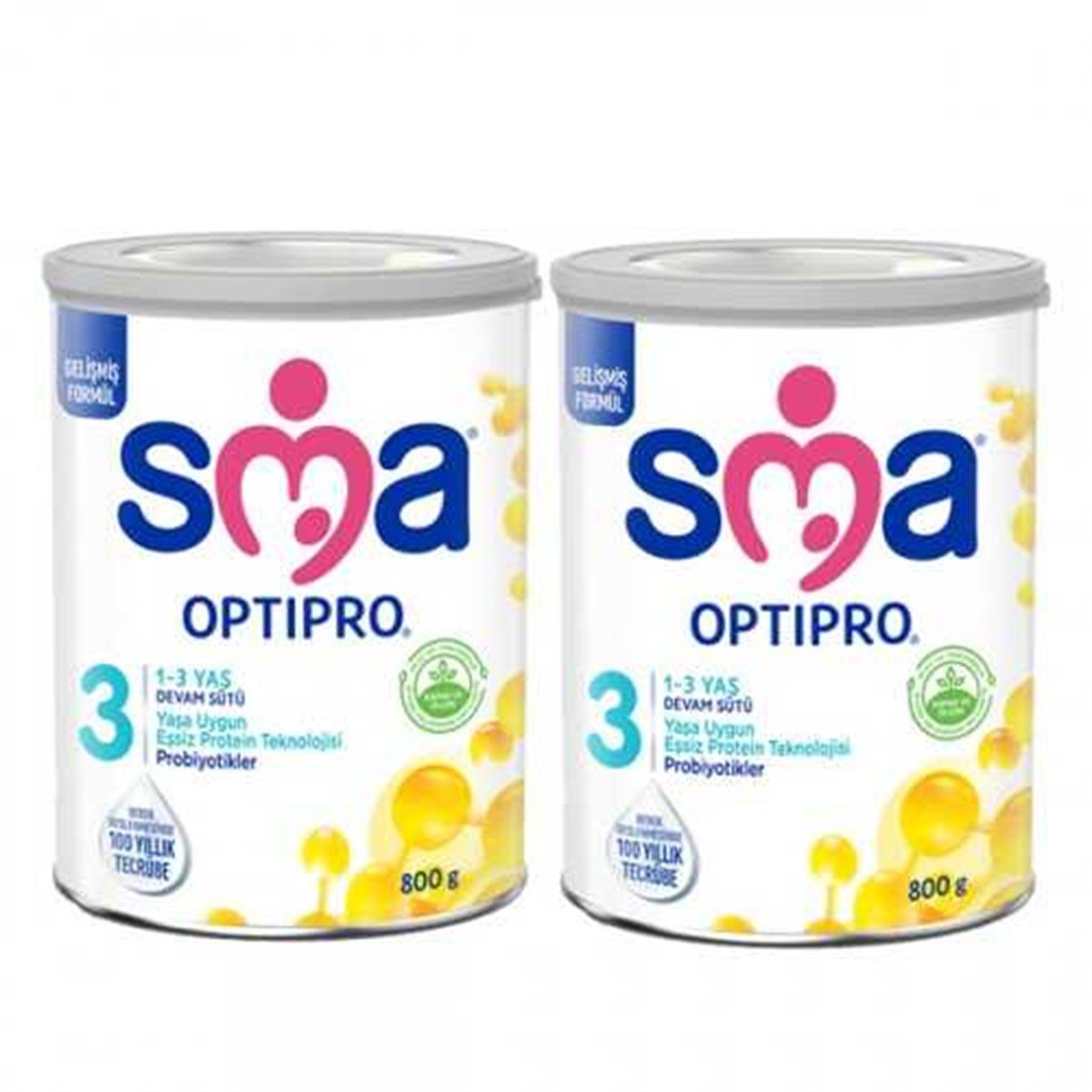SMA Optipro 3 Probiyotik Devam Sütü 800 gr 2 Adet
