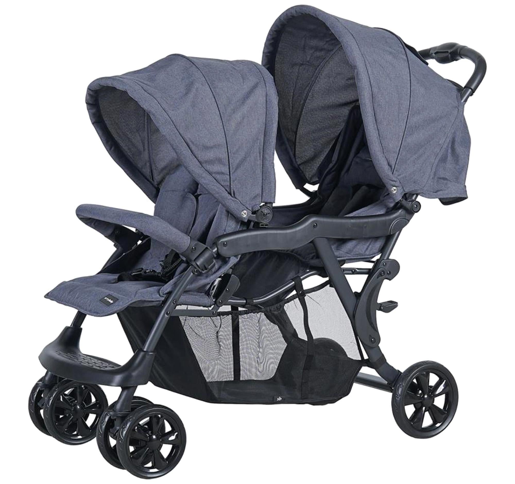Sunny Baby Arwen İkiz Bebek Arabası Füme 9032