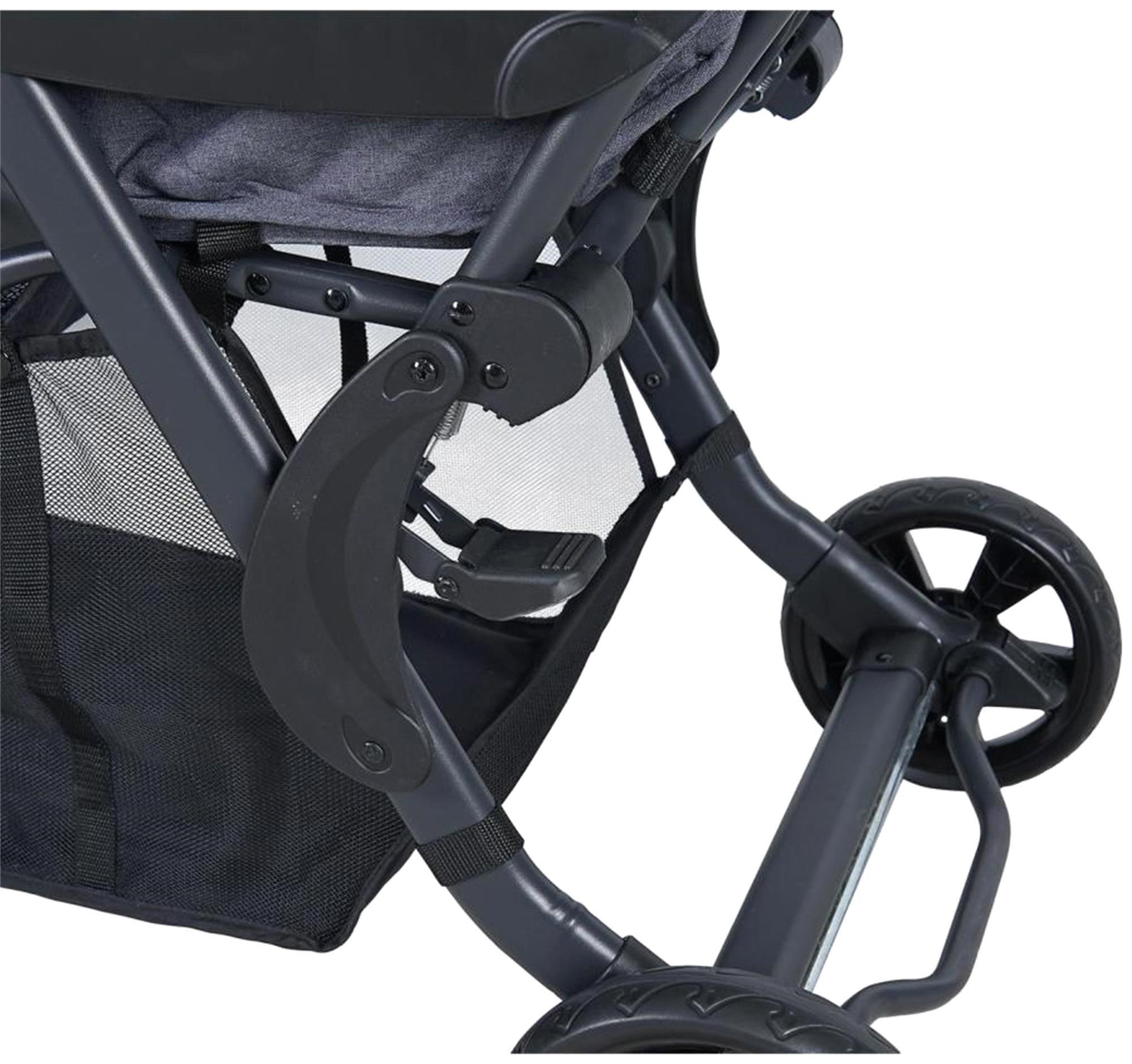 Sunny Baby Arwen İkiz Bebek Arabası Füme 9032