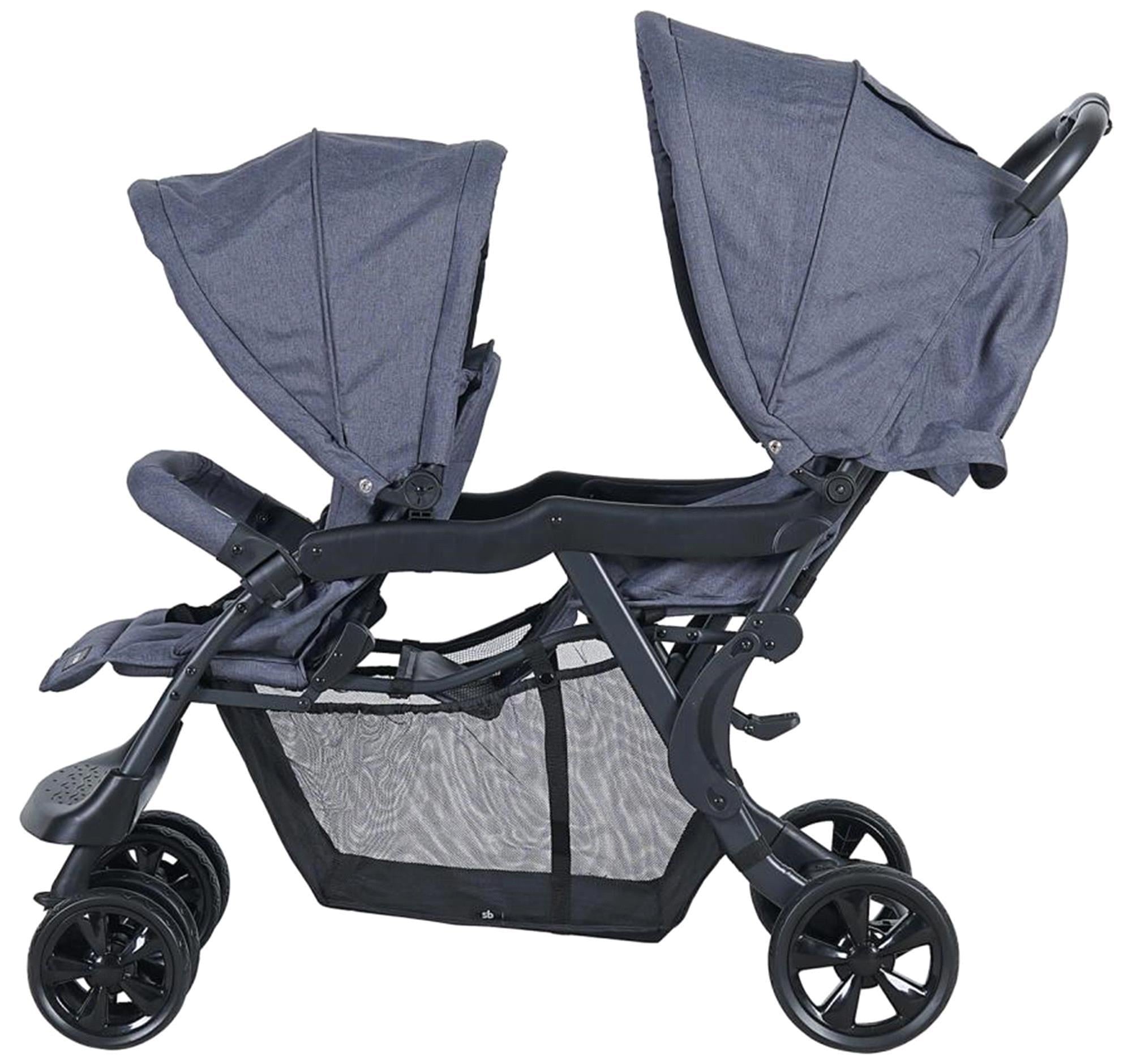 Sunny Baby Arwen İkiz Bebek Arabası Füme 9032