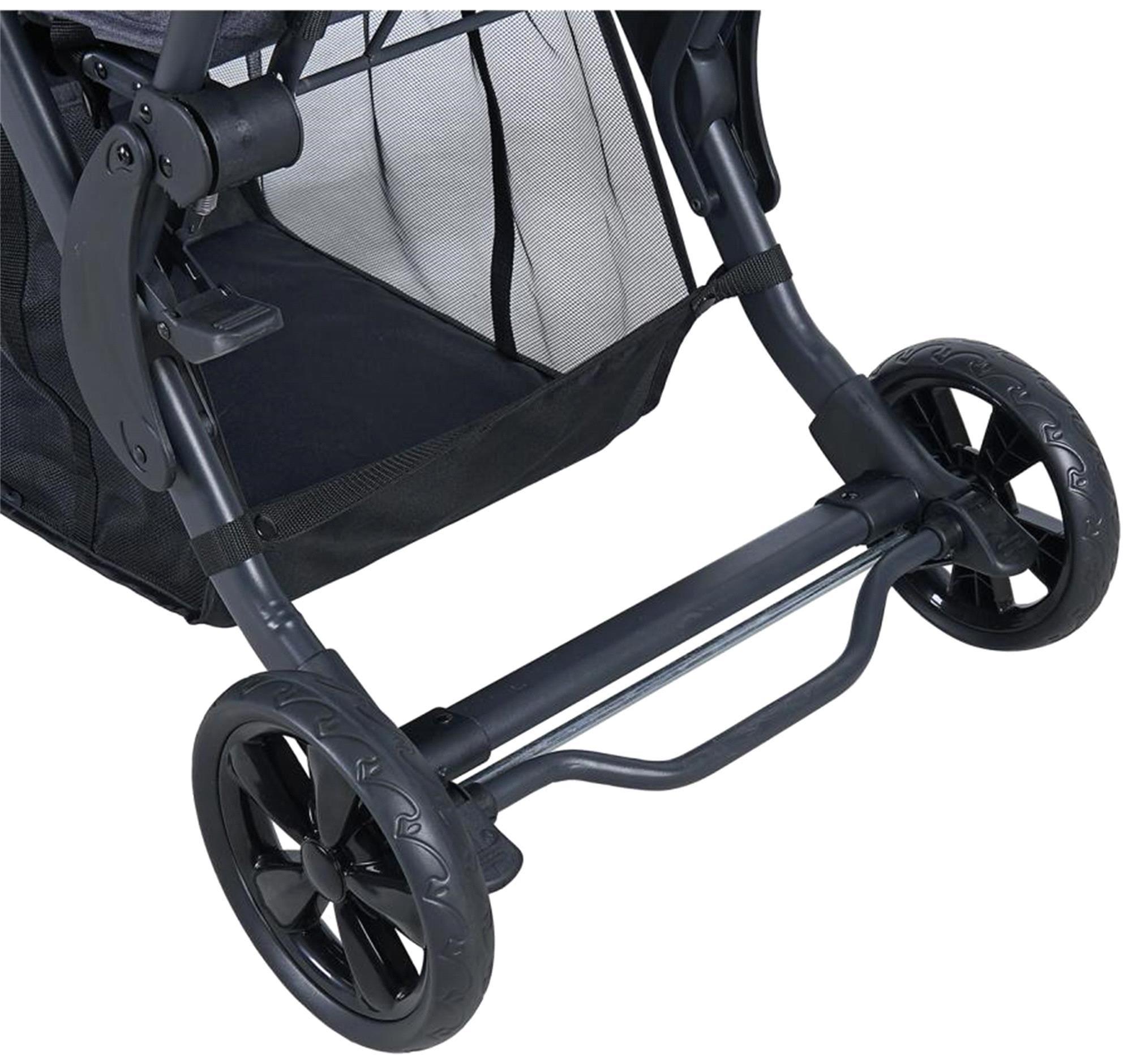 Sunny Baby Arwen İkiz Bebek Arabası Füme 9032