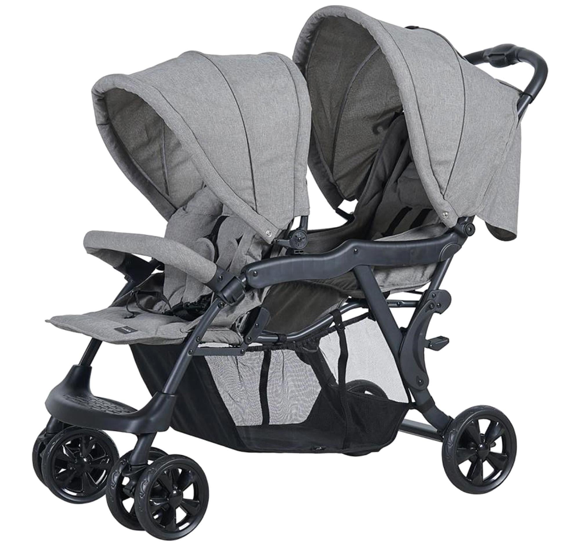 Sunny Baby Arwen İkiz Bebek Arabası Gri 9032