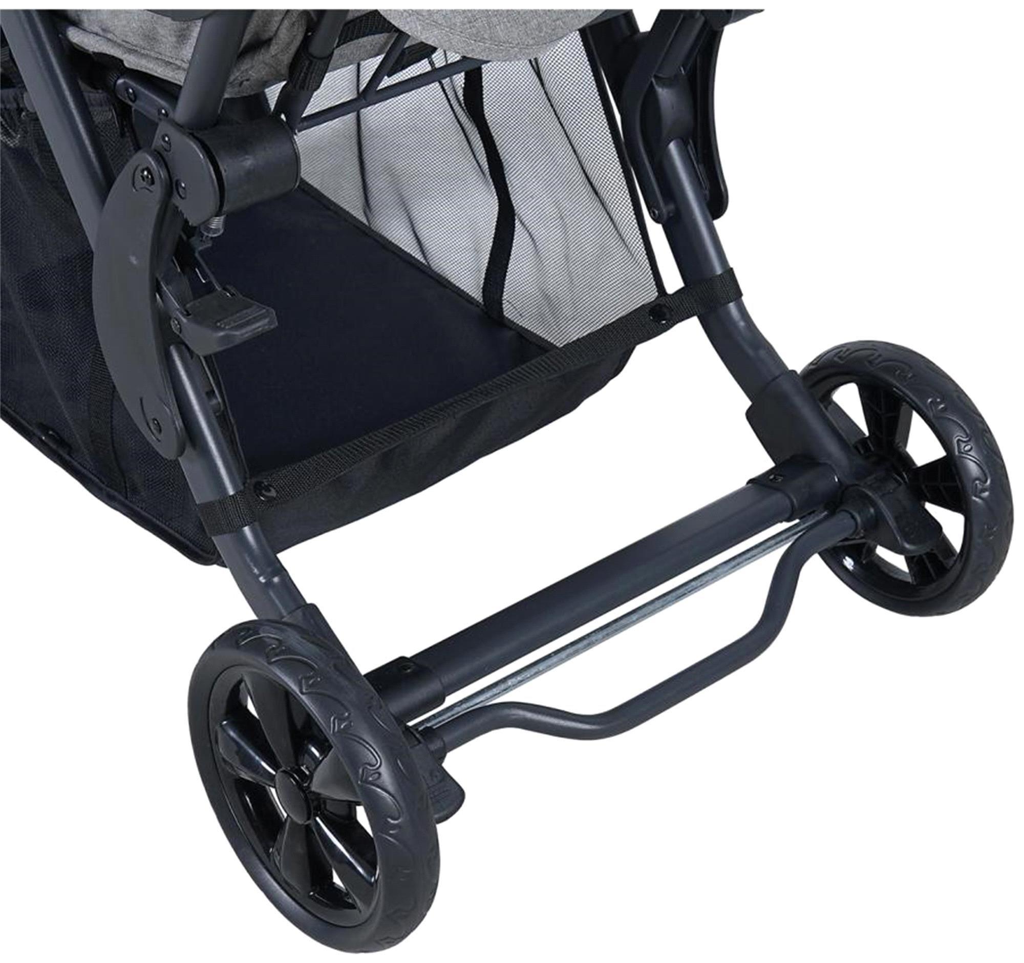 Sunny Baby Arwen İkiz Bebek Arabası Gri 9032