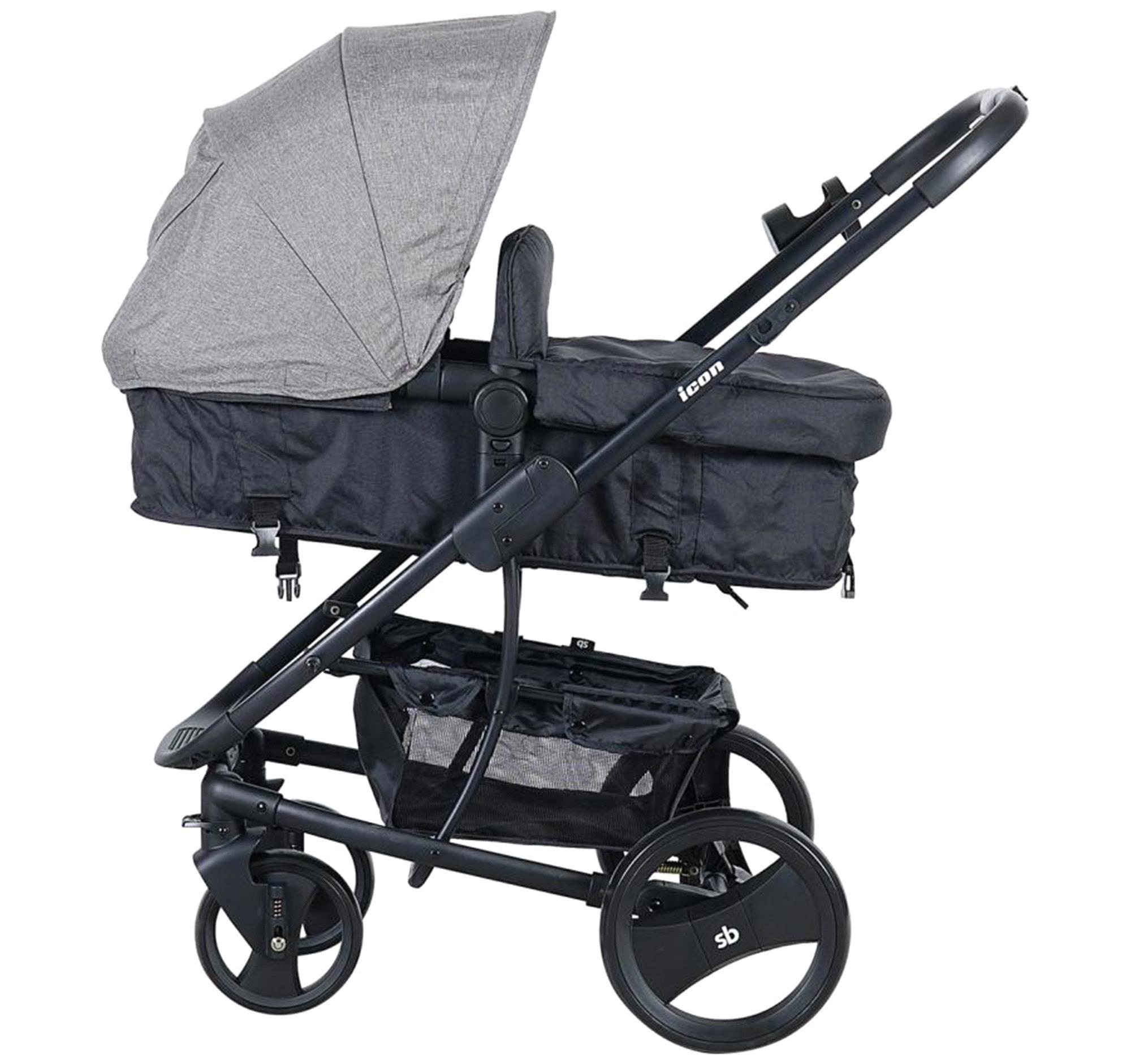 Sunny Baby İcon Travel Sistem Bebek Arabası Gri 9023