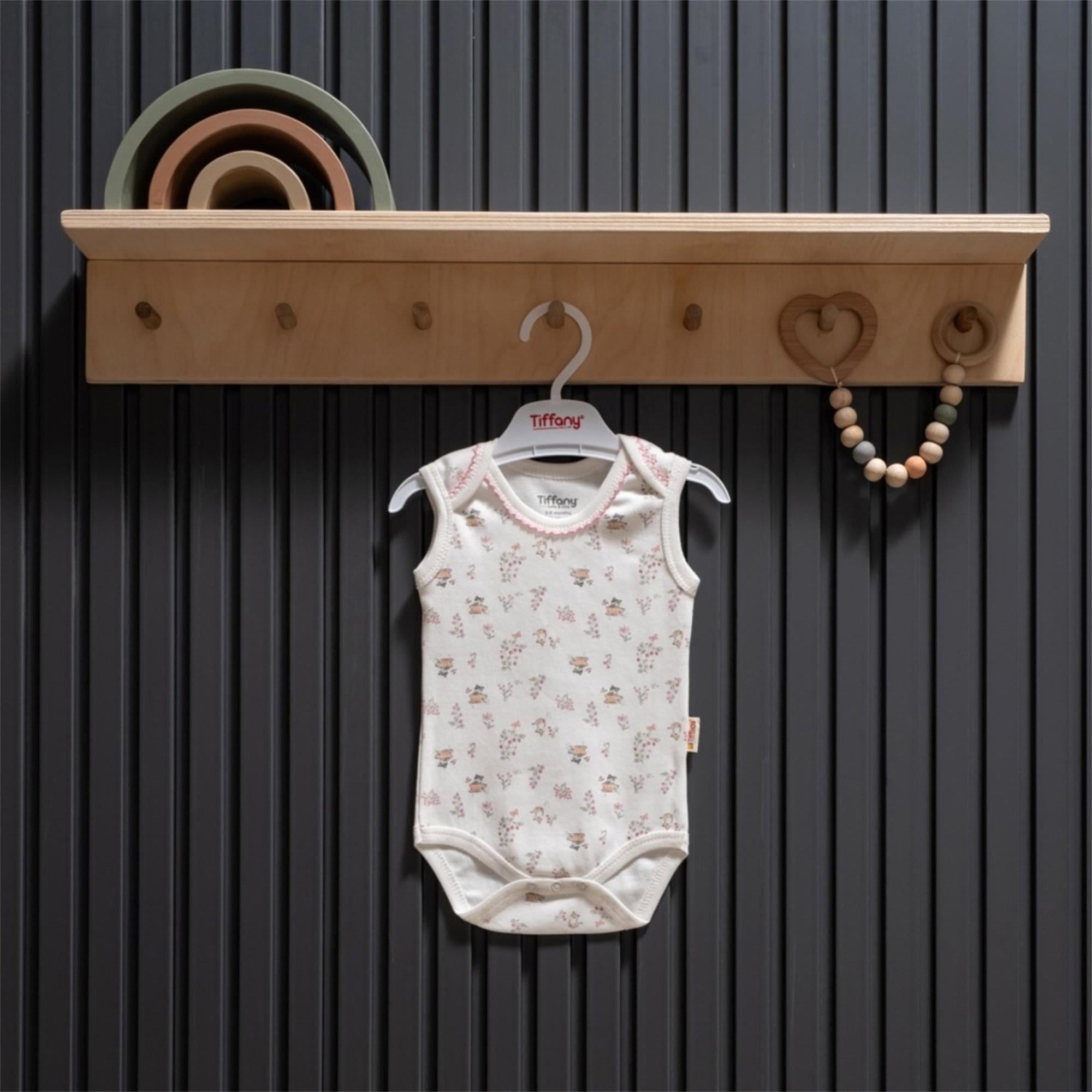 Tiffany Baby Kız Bebek Cute Cats Atlet Badi Ekru 34009