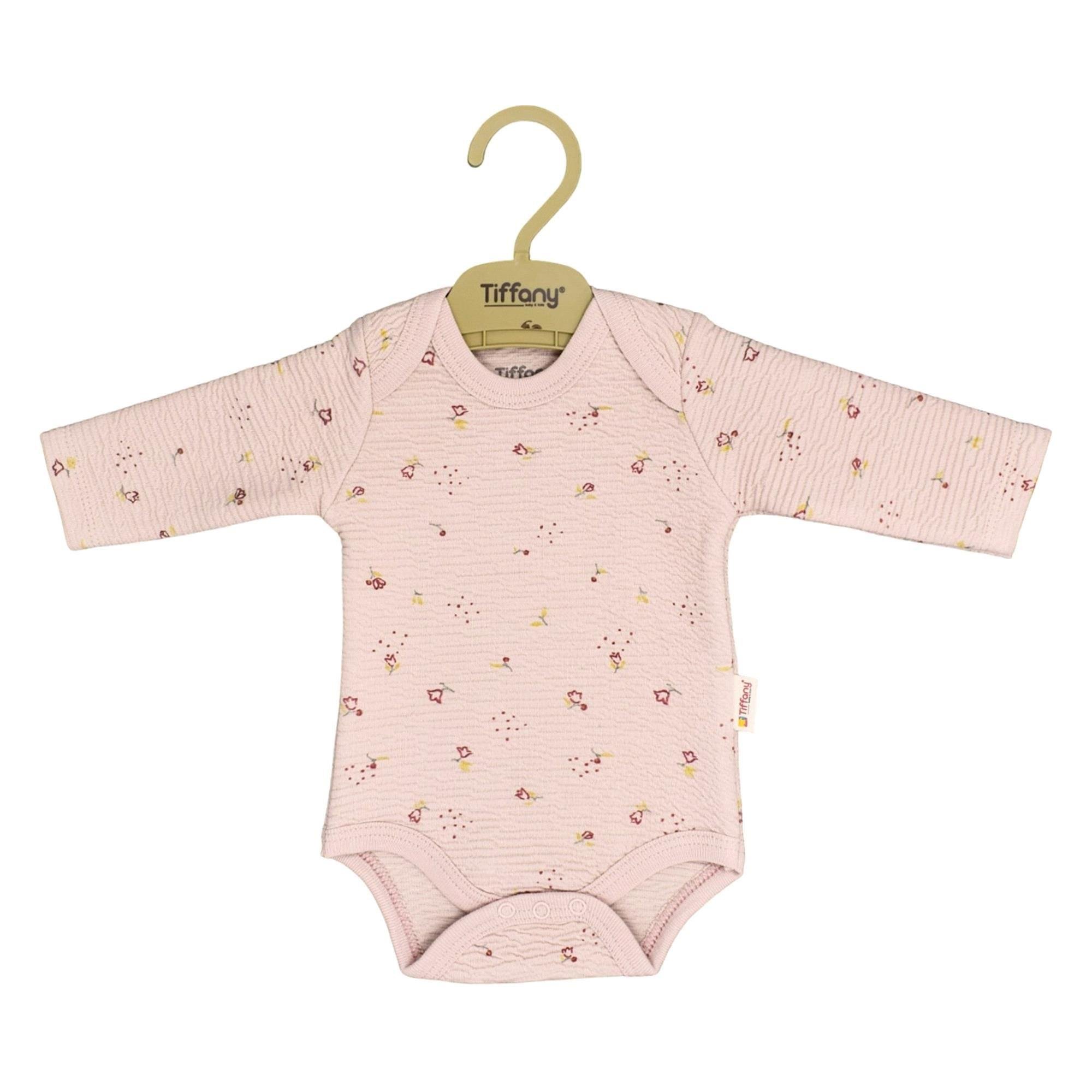 Tiffany Baby Kız Bebek Rose Theme Uzun Kol Badi Pembe INT 24 21011