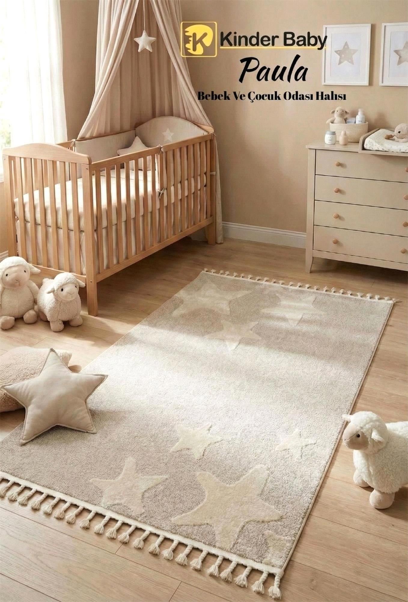 Tiffany Paula Kahve Brown Yıldız Halı 120*180 