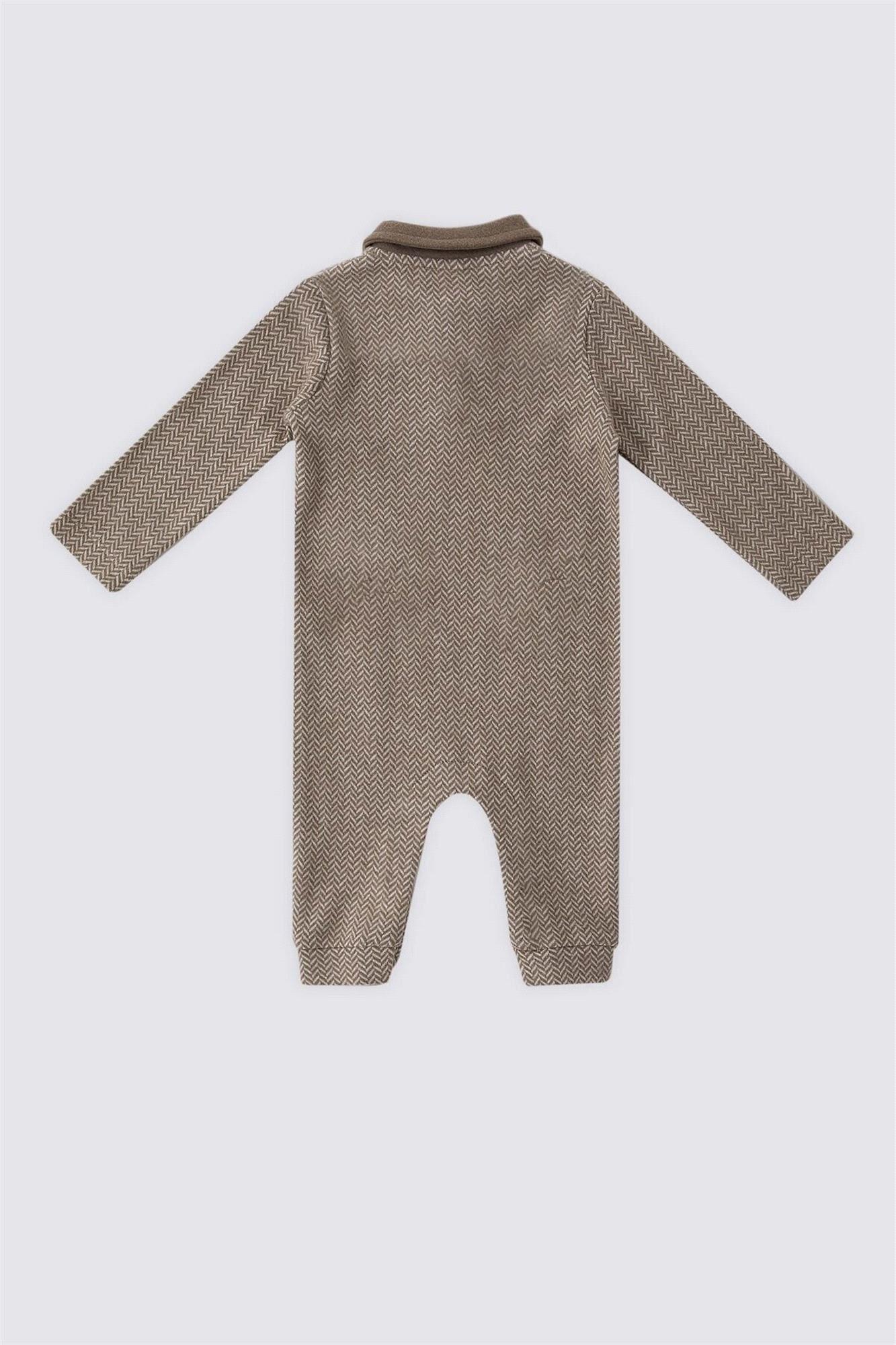 U.S. Polo Assn Bebek Patiksiz Tulum Kum USB1500