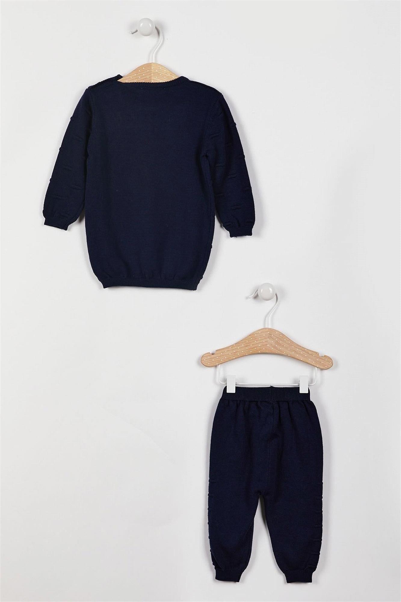 U.S. Polo Assn Erkek Bebek 2'li Takım Lacivert USB1002