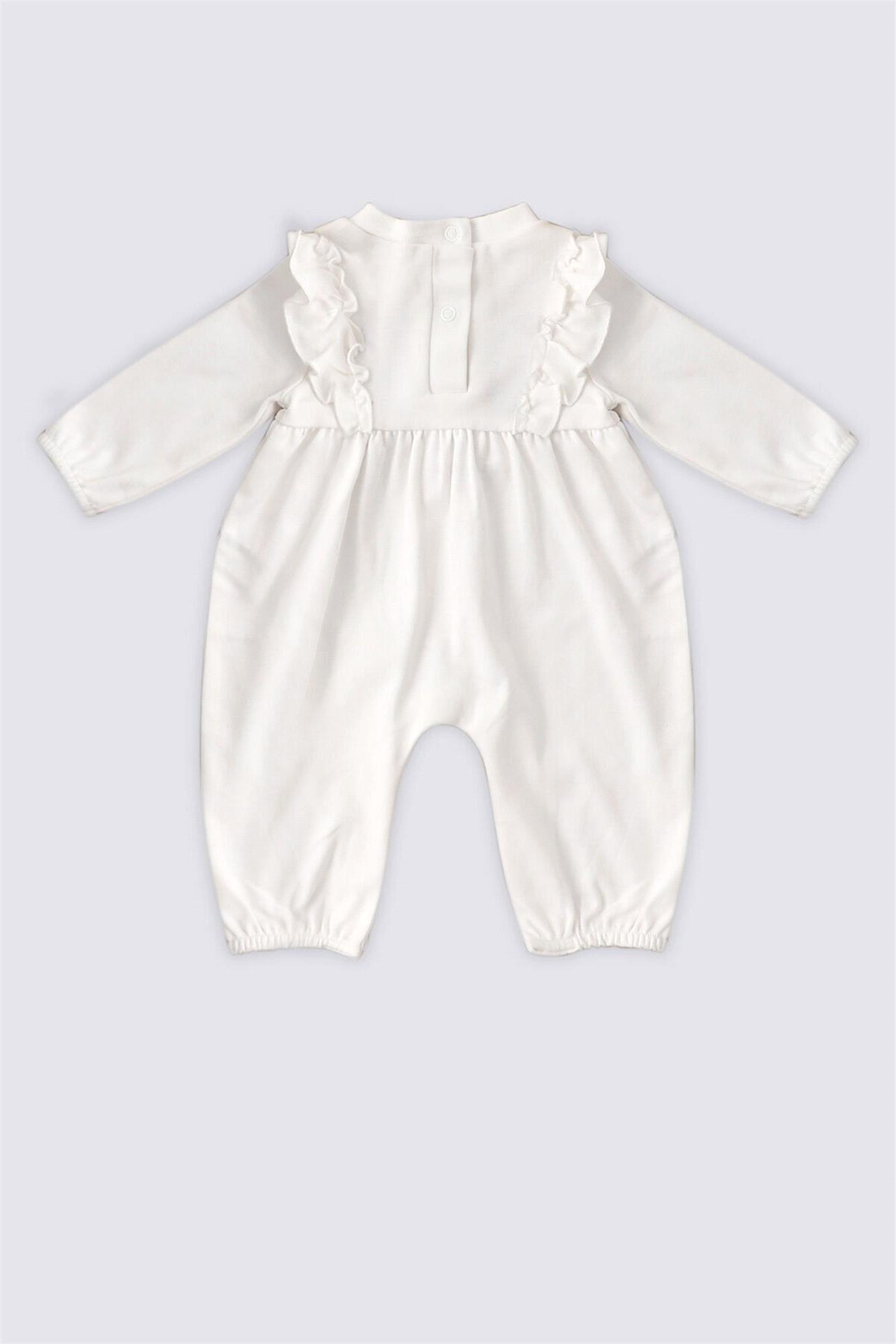 U.S. Polo Assn Kız Bebek 5'li Hastane Çıkış Seti USB1660