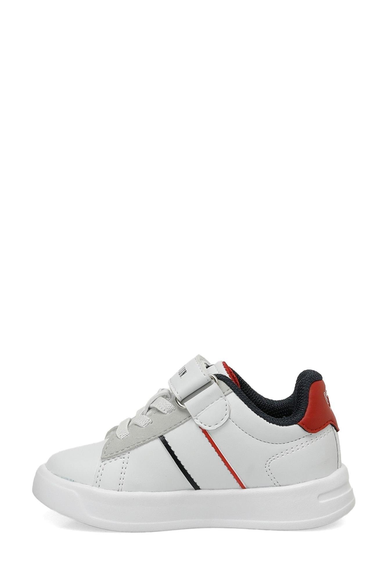U.S. Polo Assn. Erkek Çocuk TRAVIS JR 4PR Sneaker Beyaz 101884840