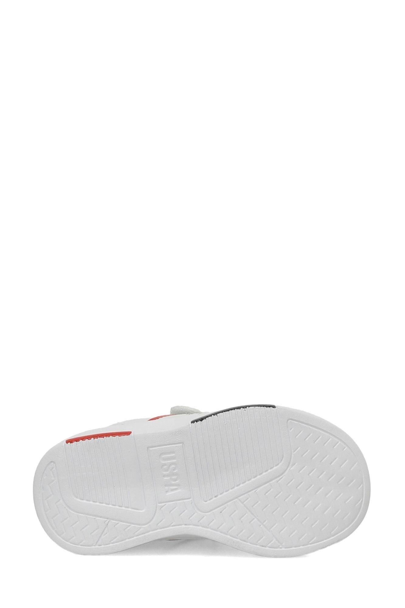 U.S. Polo Assn. Erkek Çocuk TRAVIS JR 4PR Sneaker Beyaz 101884840